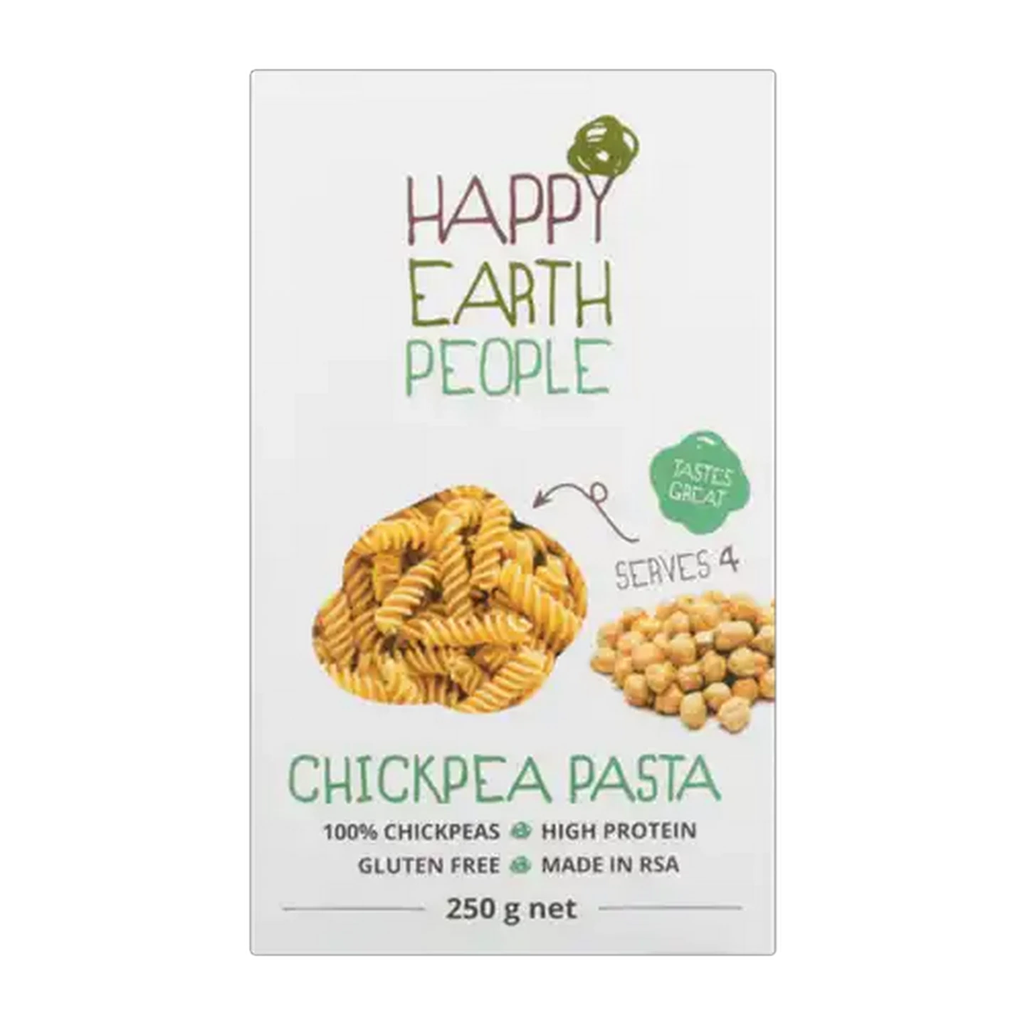 Image of Happy Earth People Gluten Free Chickpea Pasta 250g