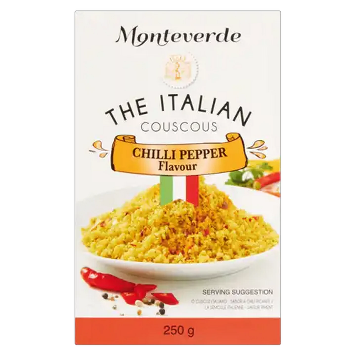 Image of Monteverde Chilli Pepper Flavoured Couscous 250g