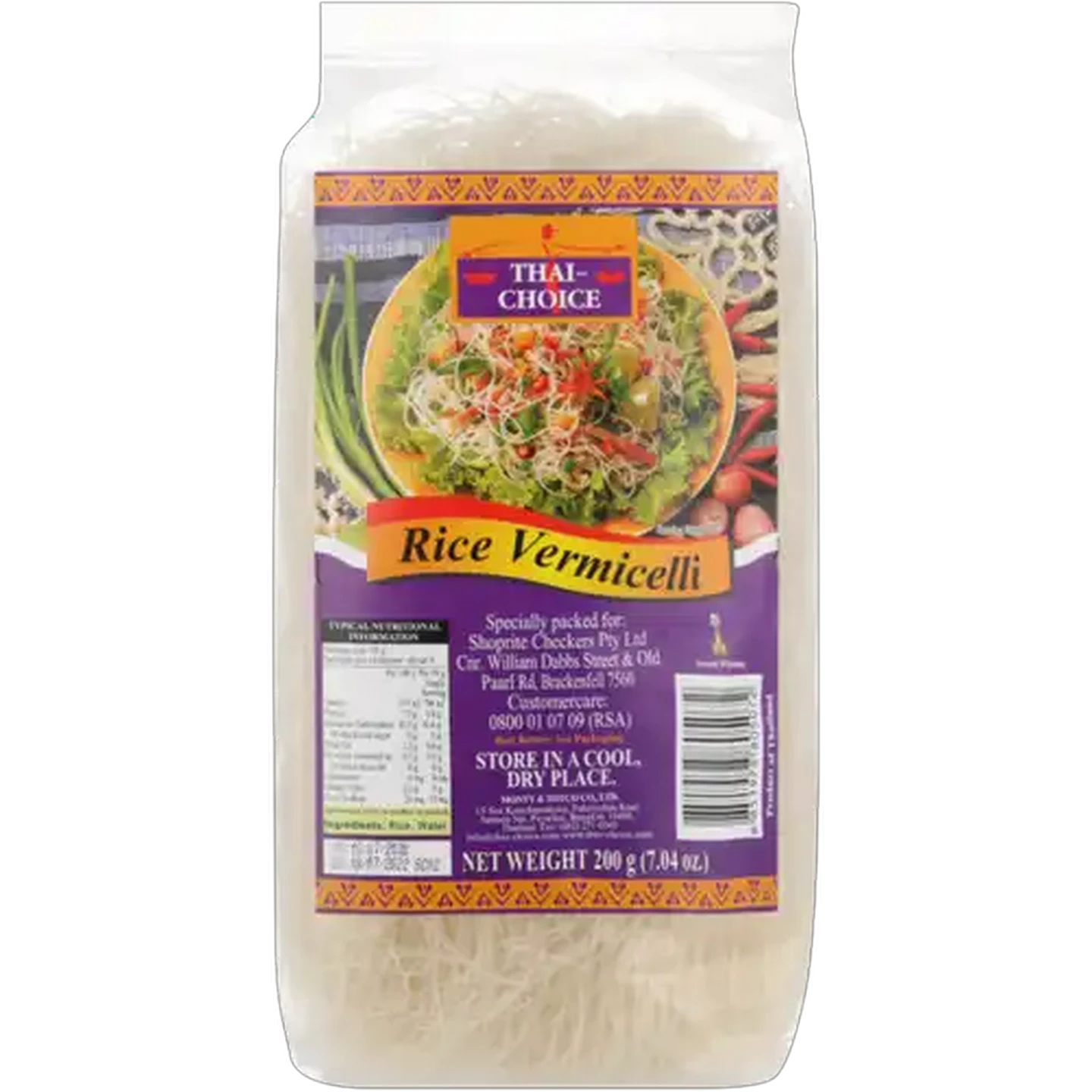 Image of Thai-Choice Rice Vermicelli 200g