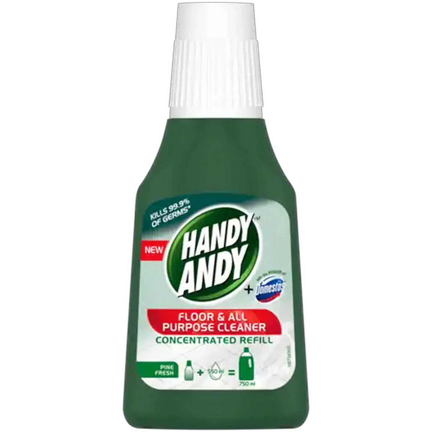 Image of Handy Andy Pine Fresh Concentrated Floor & All Purpose Cleaner Refill 200ml
