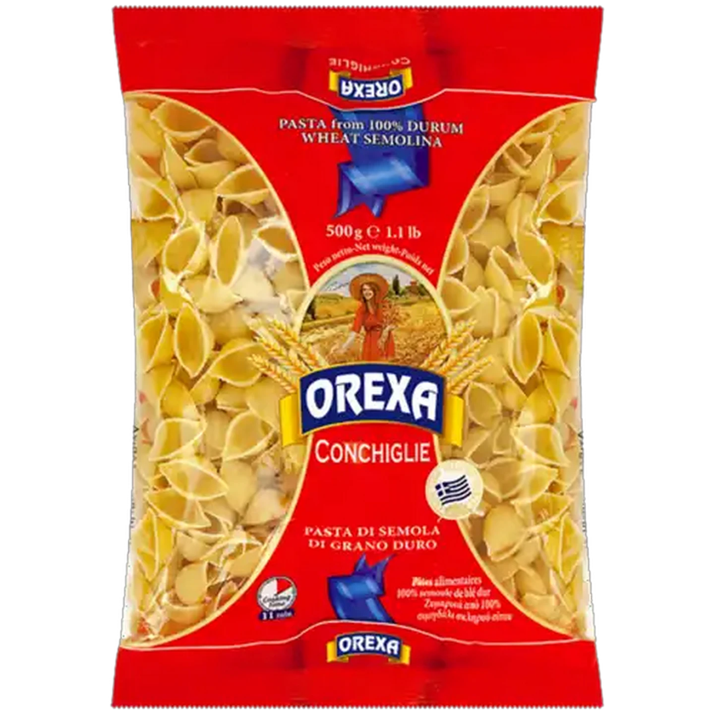 Image of Orexa Conchiglie Pasta 500g