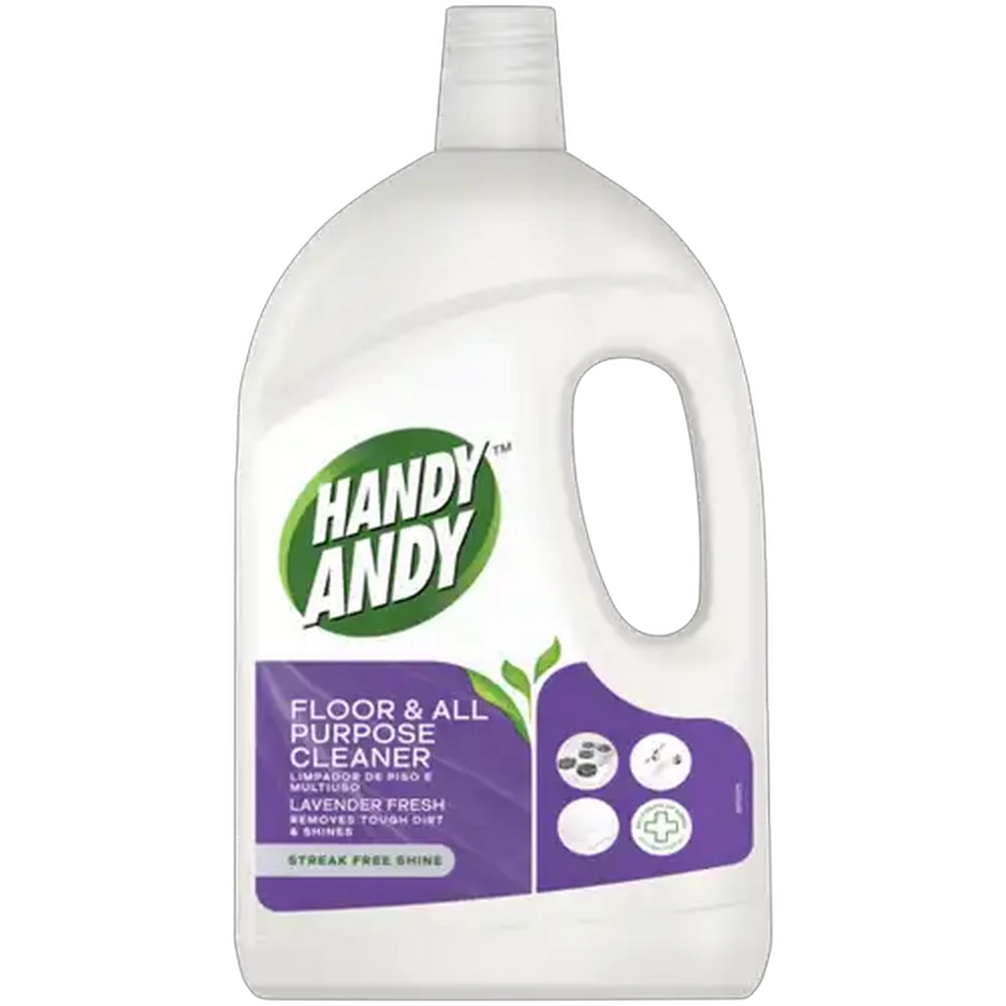 Image of Handy Andy Lavender Fresh Floor & All Purpose Cleaner With Domestos 1.5L