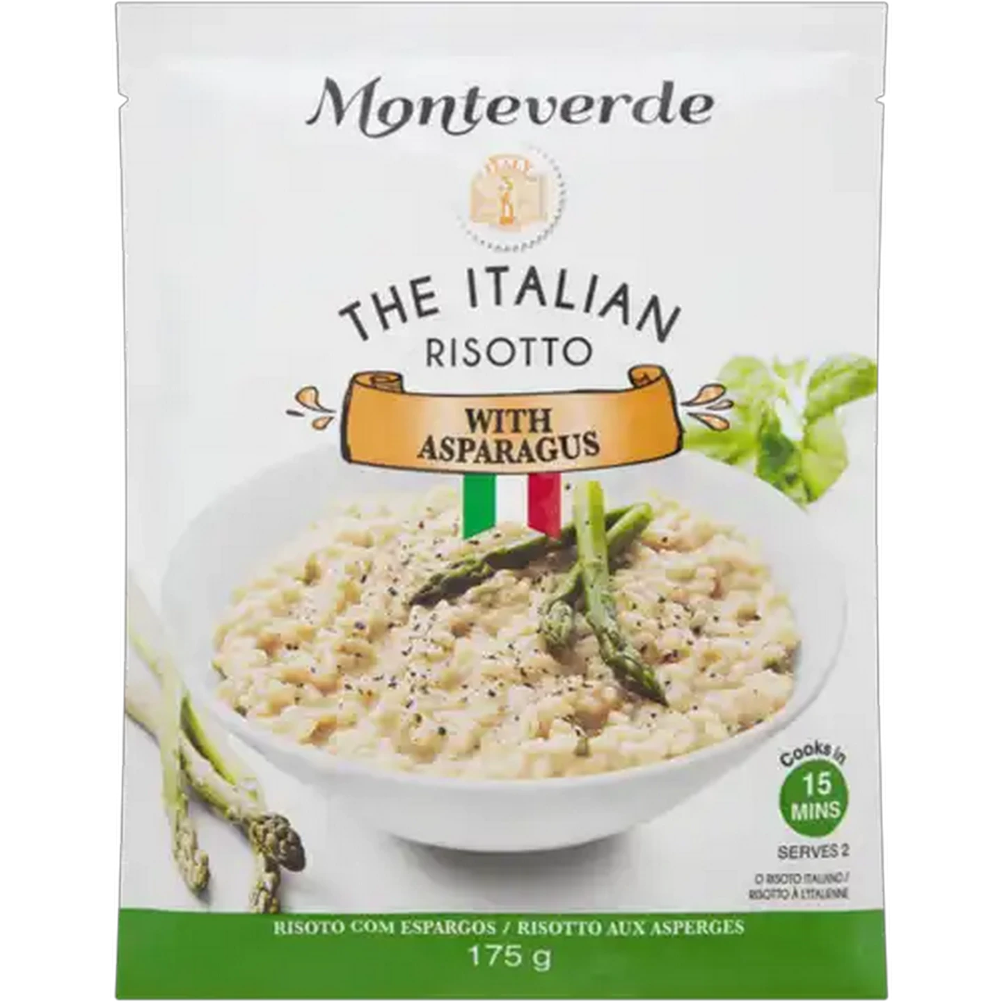 Image of Monteverde The Italian Risotto With Asparagus 175g