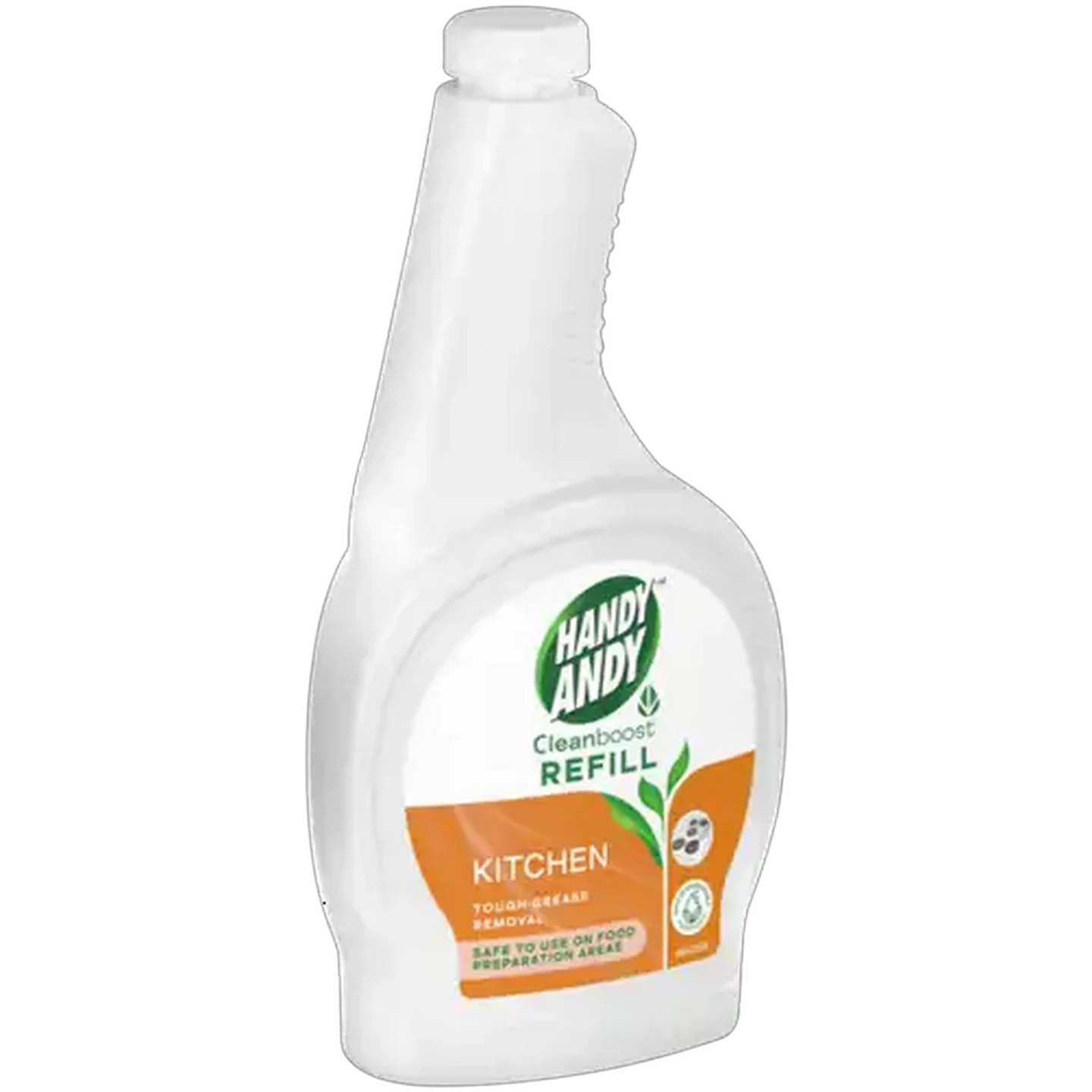 Image of Handy Andy Lemon Scented Kitchen Cleaner Spray Refill 500ml
