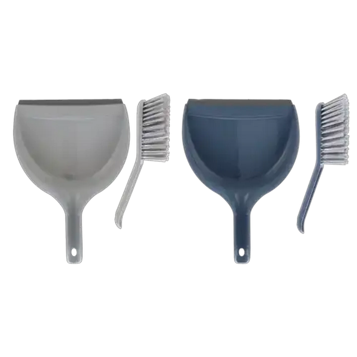 Image of M-Home Dustpan & Brush Set 2 Piece (Colour May Vary)