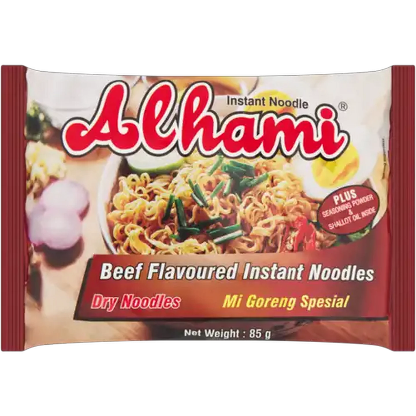 Image of Alhami Beef Flavoured Instant Noodles 85g