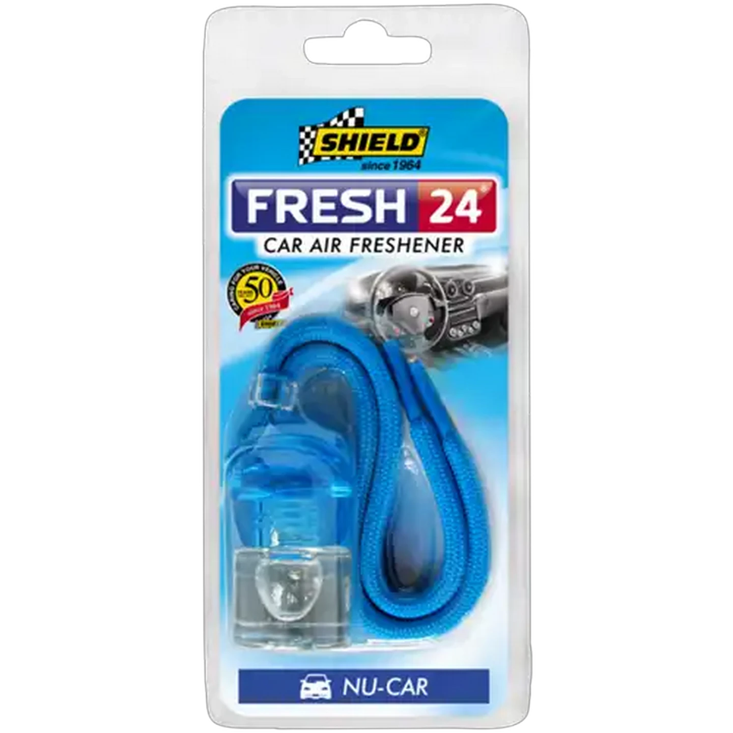 Image of Shield Fresh 24 Nu-Car Car Air Freshener 7ml