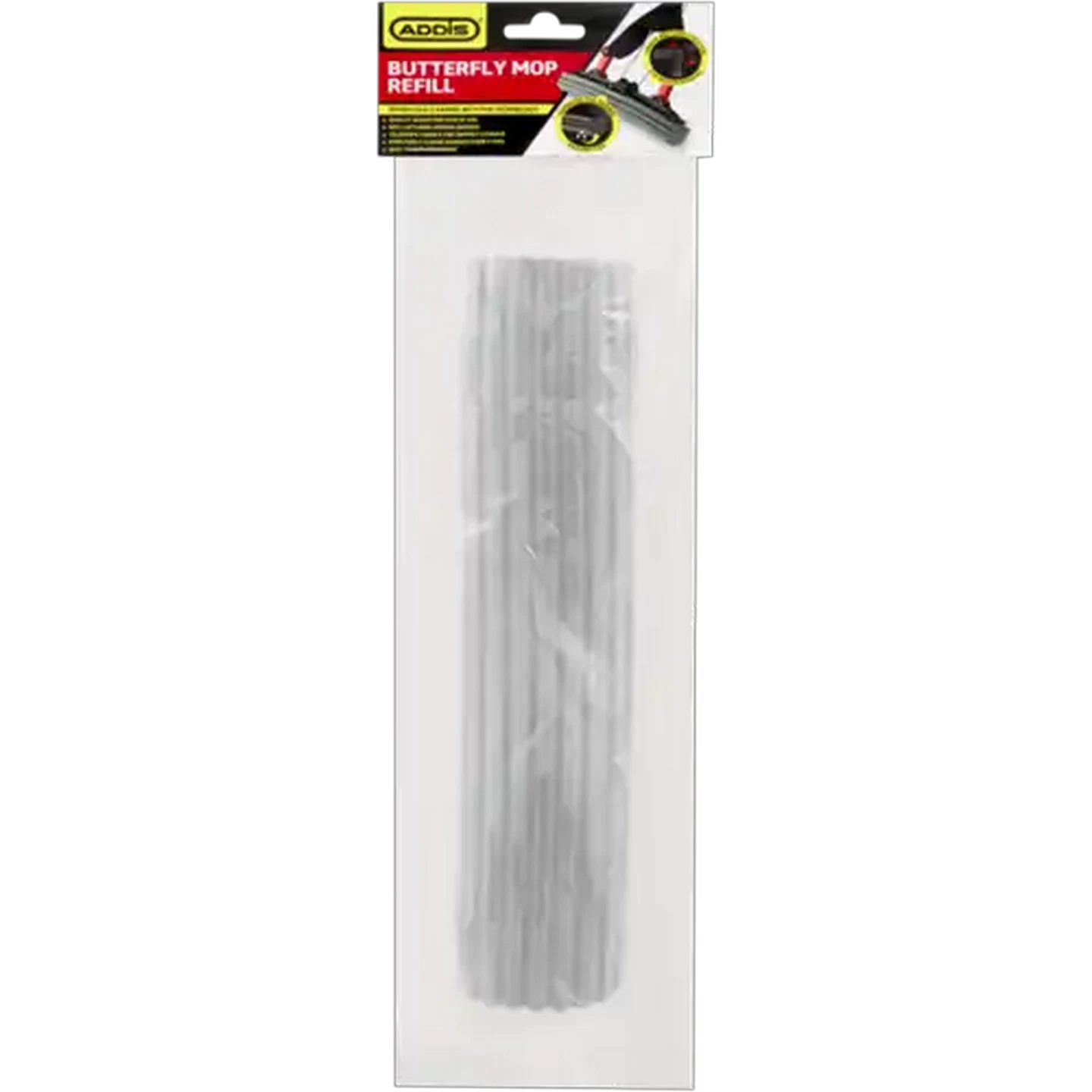 Image of ADDIS Grey Butterfly Mop Refill