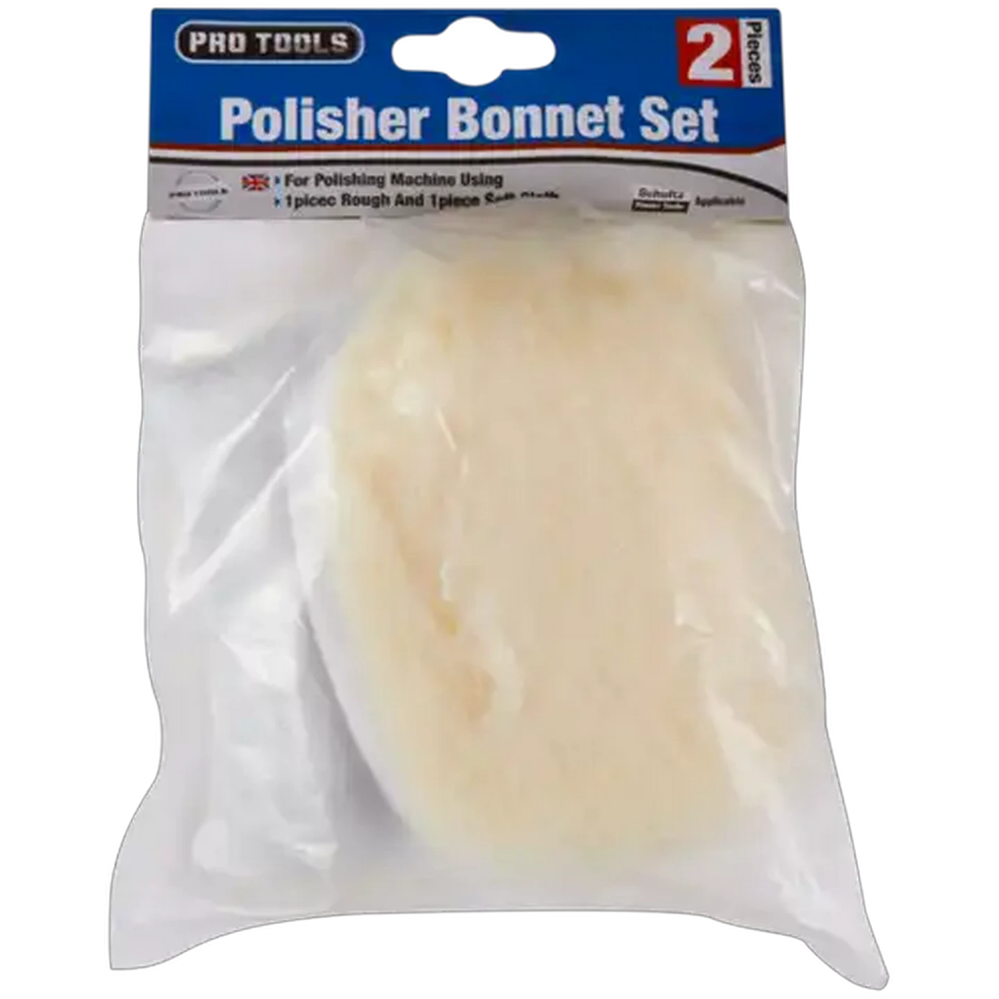 Image of Pro Tools Bonnet Polisher Set 2 Piece