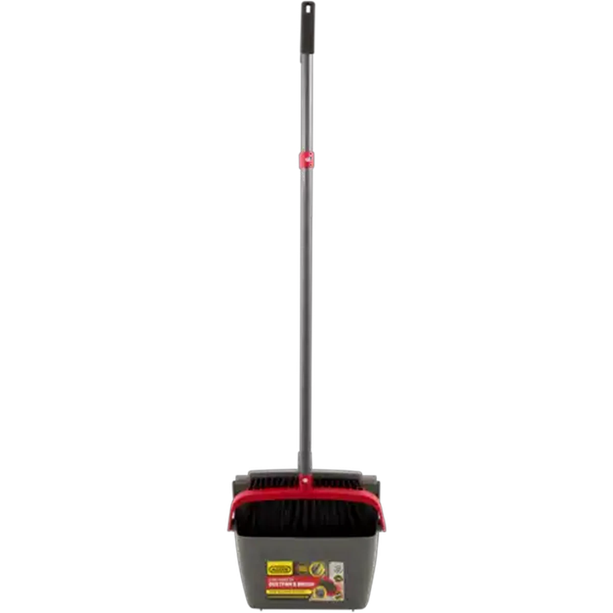 Checkers Sixty60 | ADDIS Grey Long Handled Dustpan & Brush Set 2-Piece