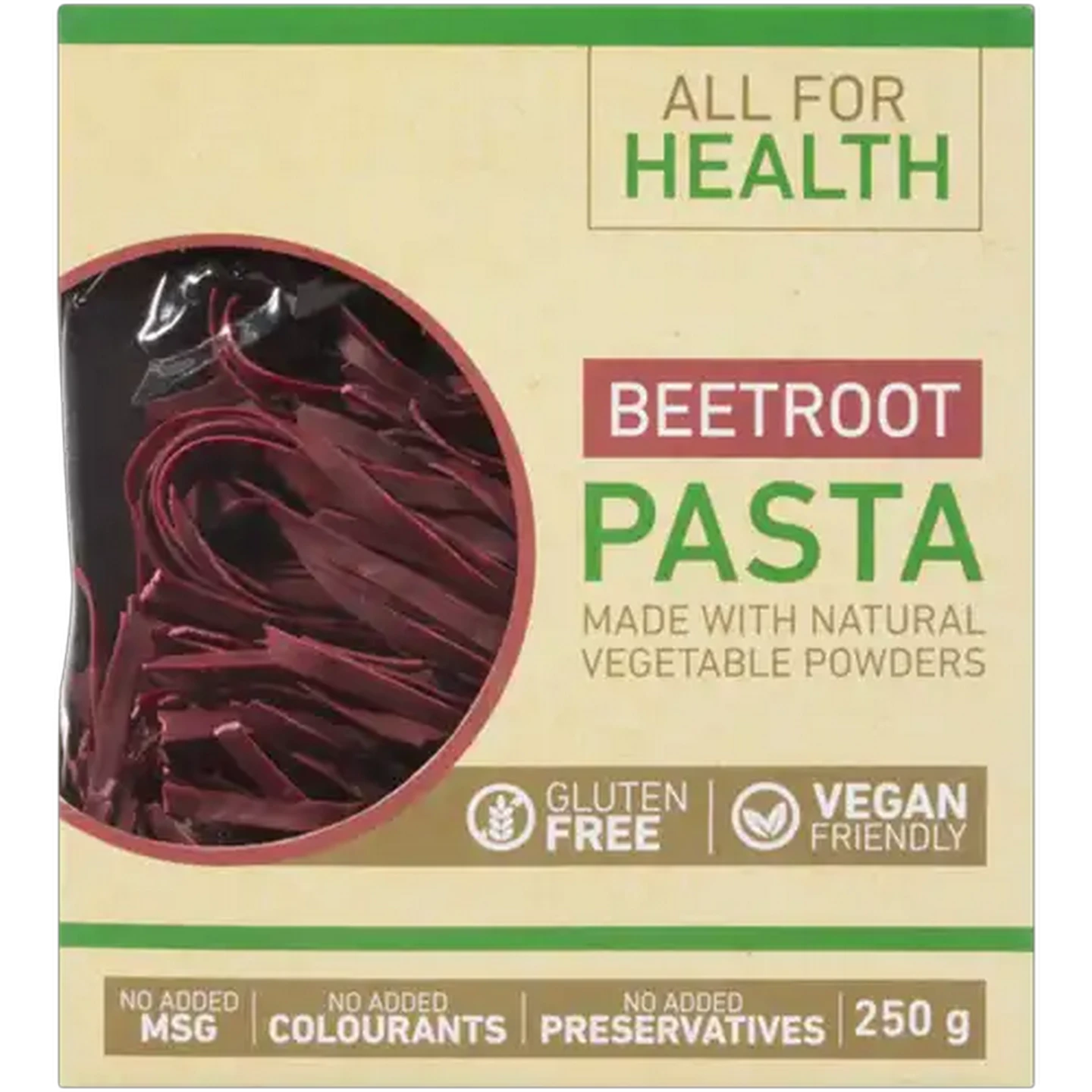 Image of All For Health Beetroot Pasta 250g