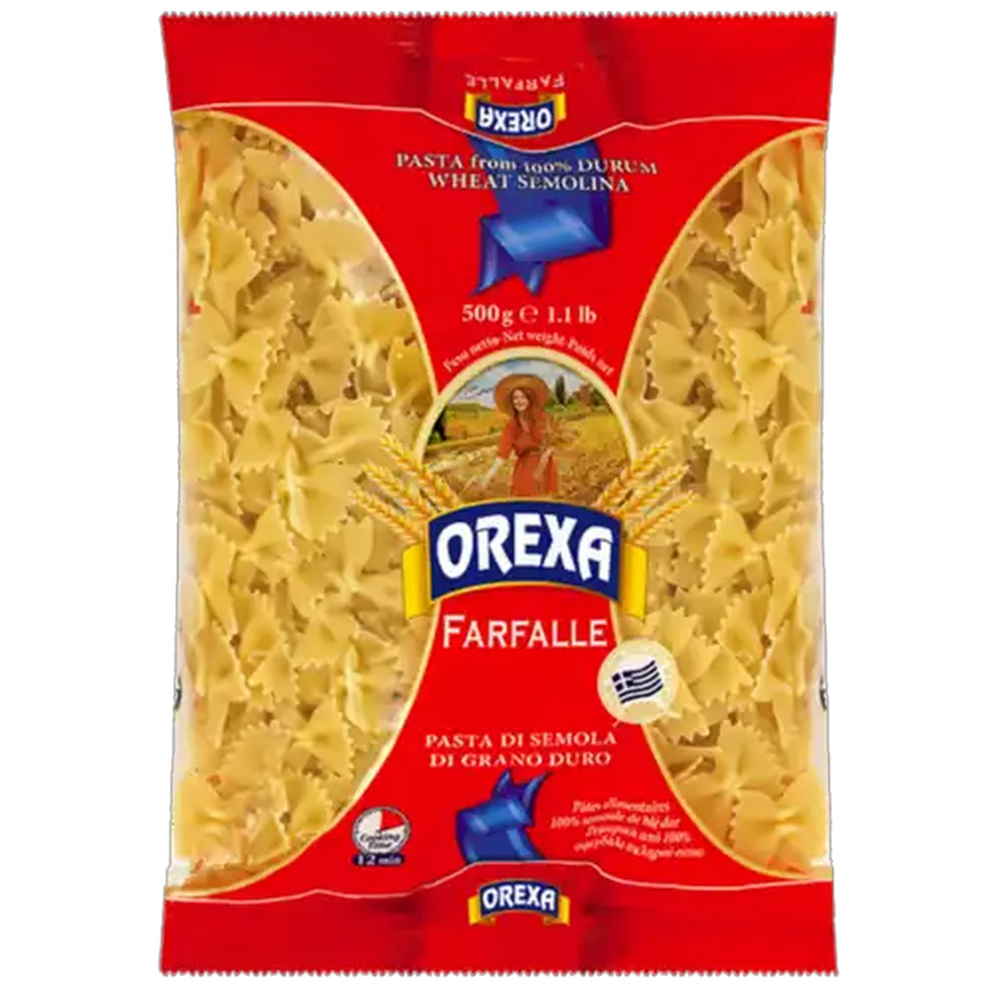 Image of Orexa Farfalle Pasta 500g