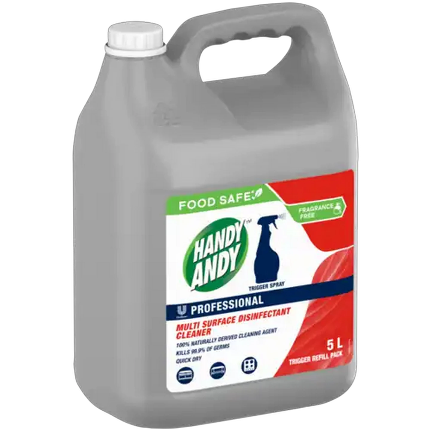 Image of Handy Andy Professional Multi-Surface Disinfectant Cleaner 5L
