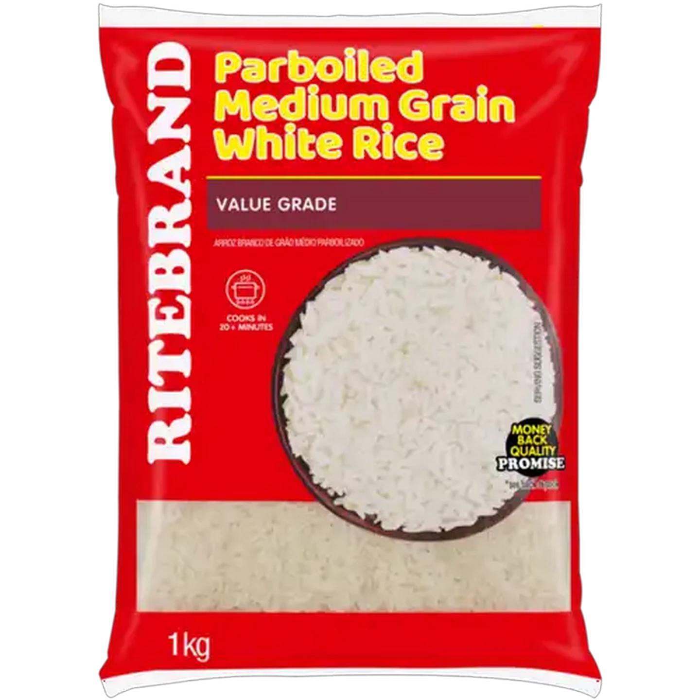 Image of Ritebrand Parboiled Medium Grain White Rice 1kg