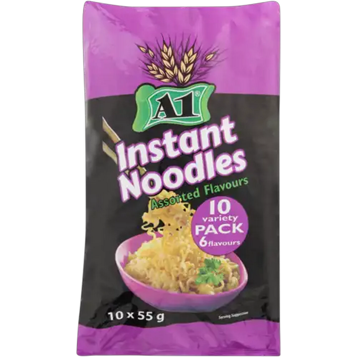 Image of A1 Instant Noodles 10 x 55g (Flavour May Vary)