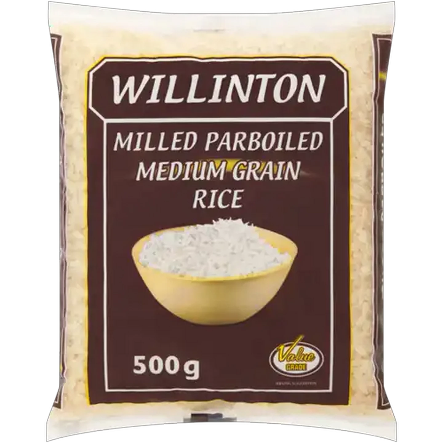 Image of Willinton Milled Parboiled Medium Grain Rice 500g
