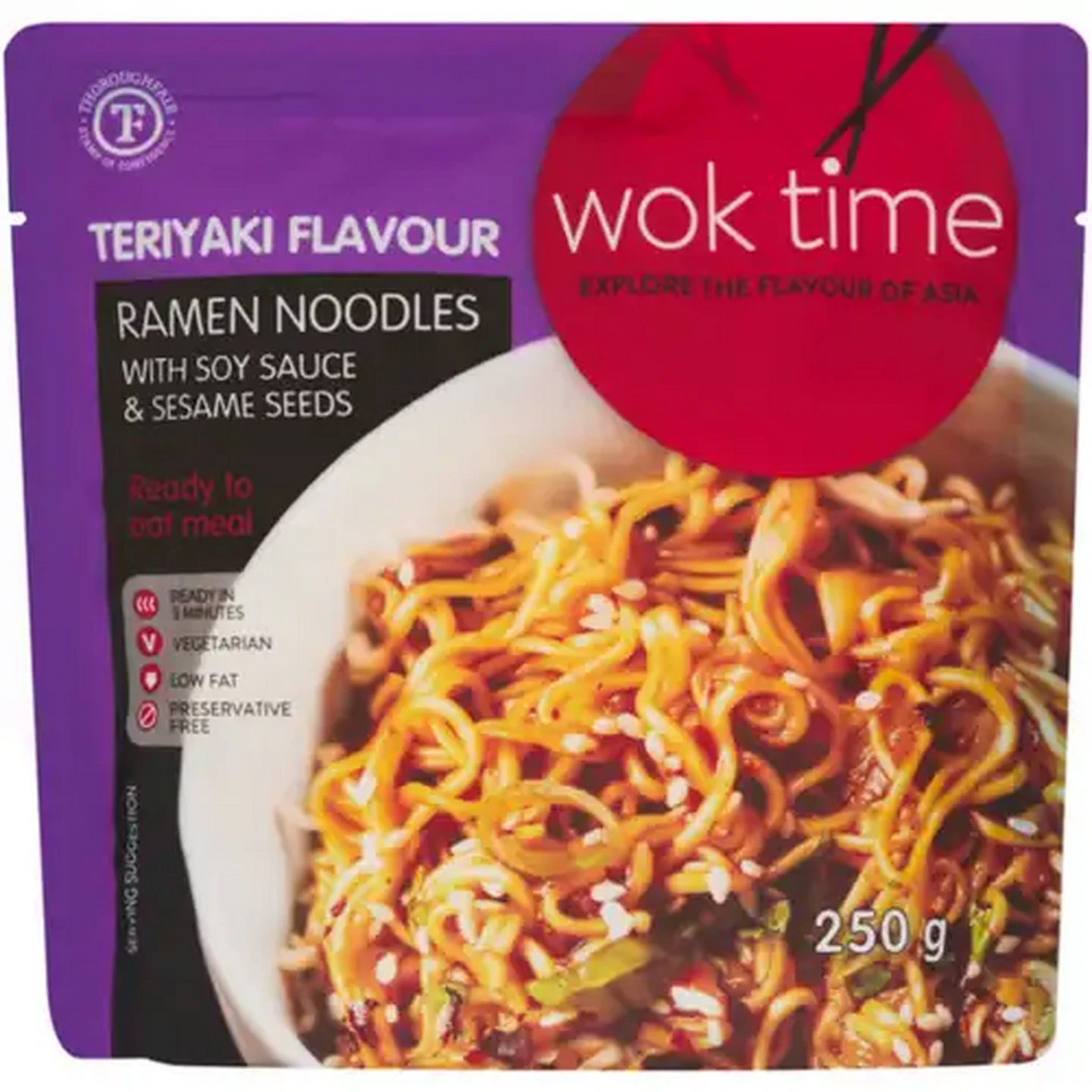 Checkers Sixty60 | Wok Time Teriyaki Flavour Ramen Noodles 250g