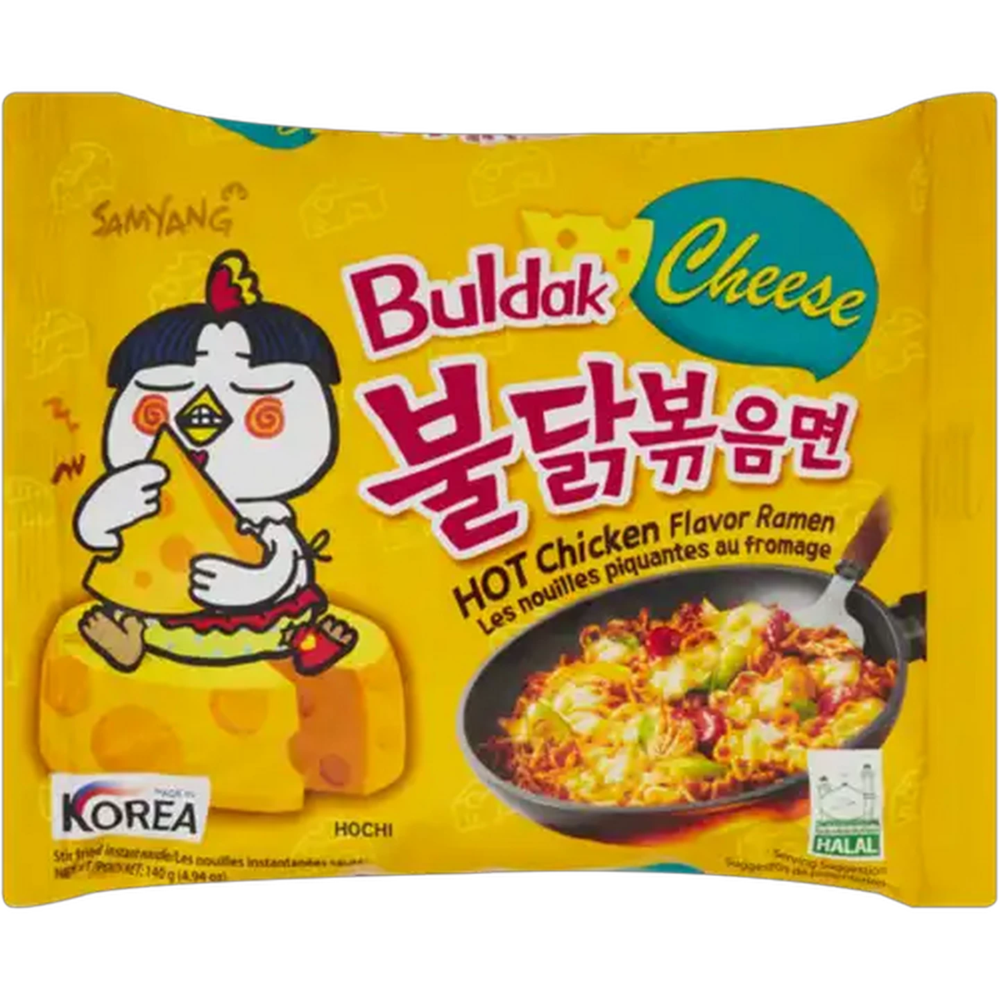 Image of Samyang Buldak Cheese Hot Chicken Flavour Instant Ramen 140g