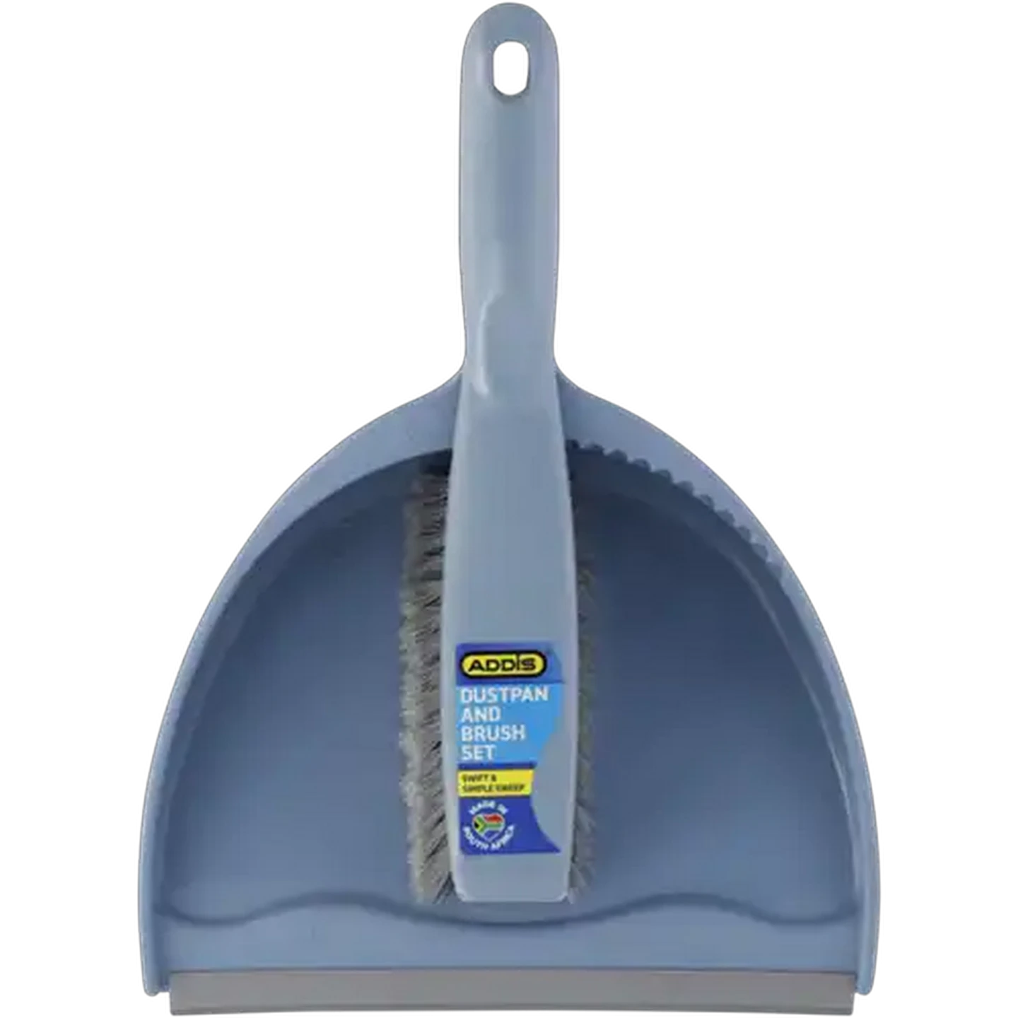 Image of ADDIS Blue Dustpan and Brush Set 2 Piece