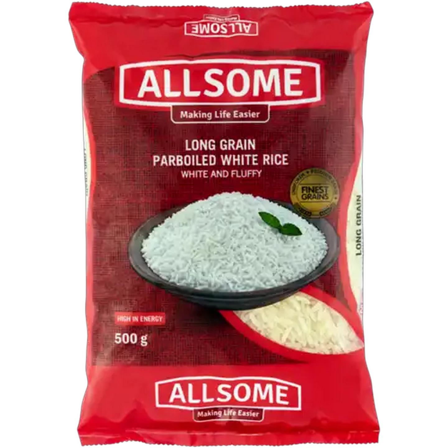 Image of Allsome Long Grain Parboiled White Rice 500g