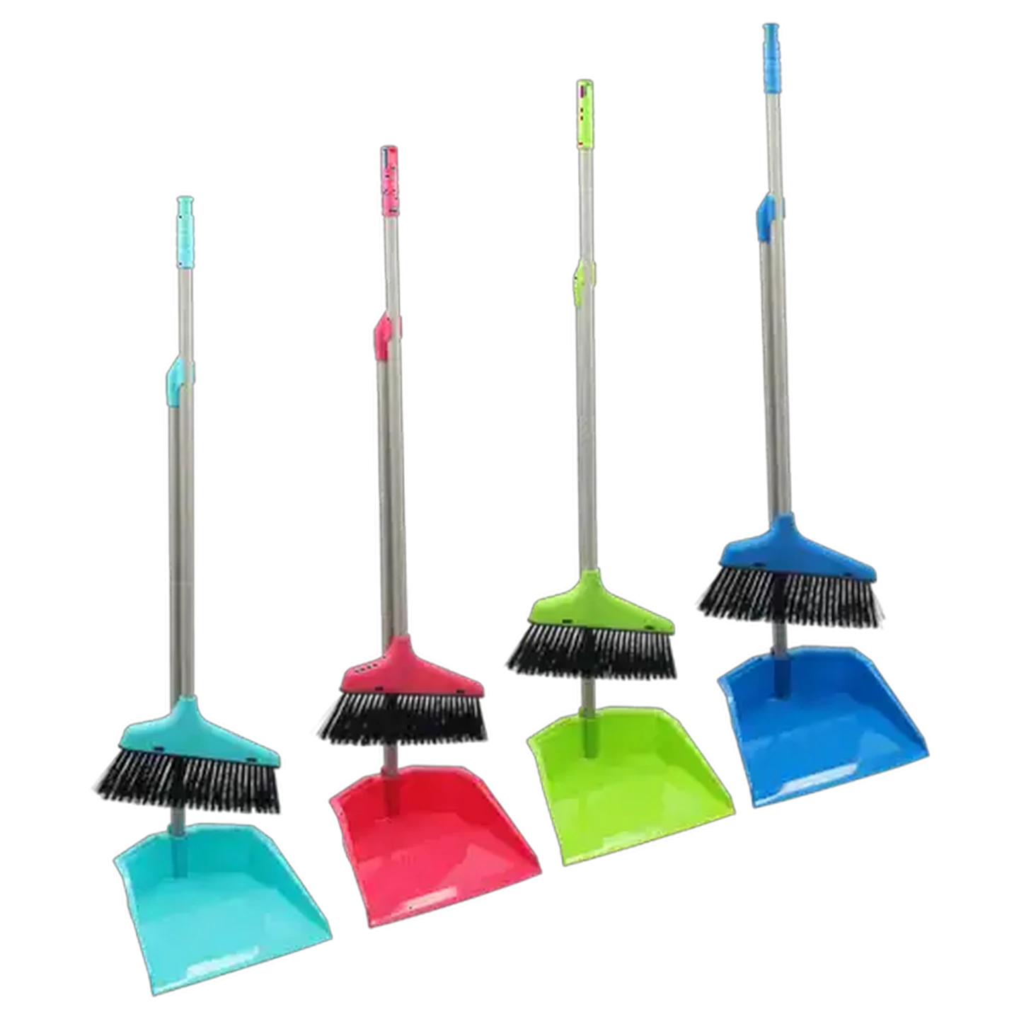 Image of Spotless Long-Handled Dustpan & Brush Set 2 Piece