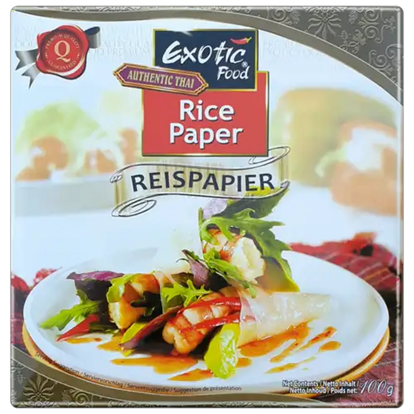 Image of Exotic Food Rice Paper 100g
