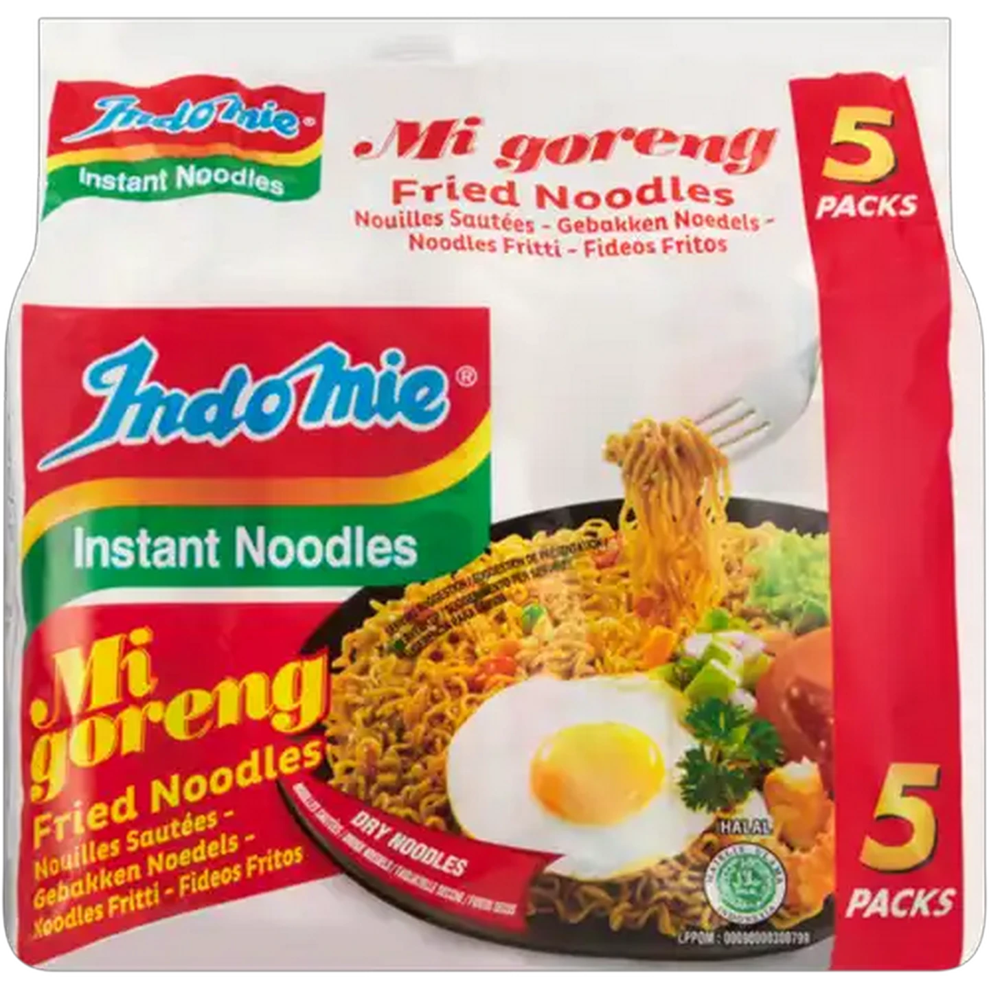 Image of Indomie Mi Goreng Instant Noodles 5 x 80g