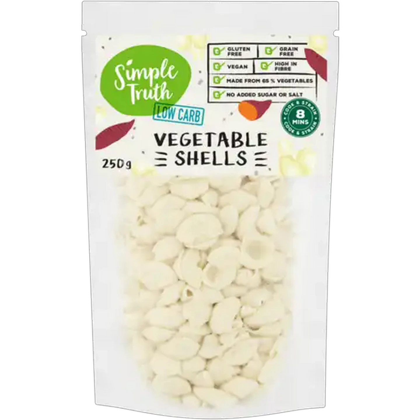 Image of Simple Truth Vegetable Shells 250g