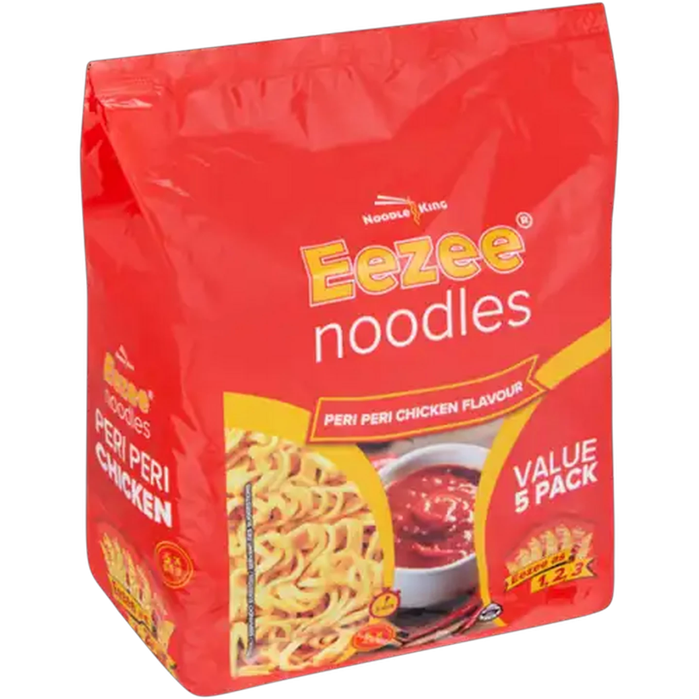 Image of Eezee Noodles Peri Peri Chicken Flavour Instant Noodles 5 x 65g