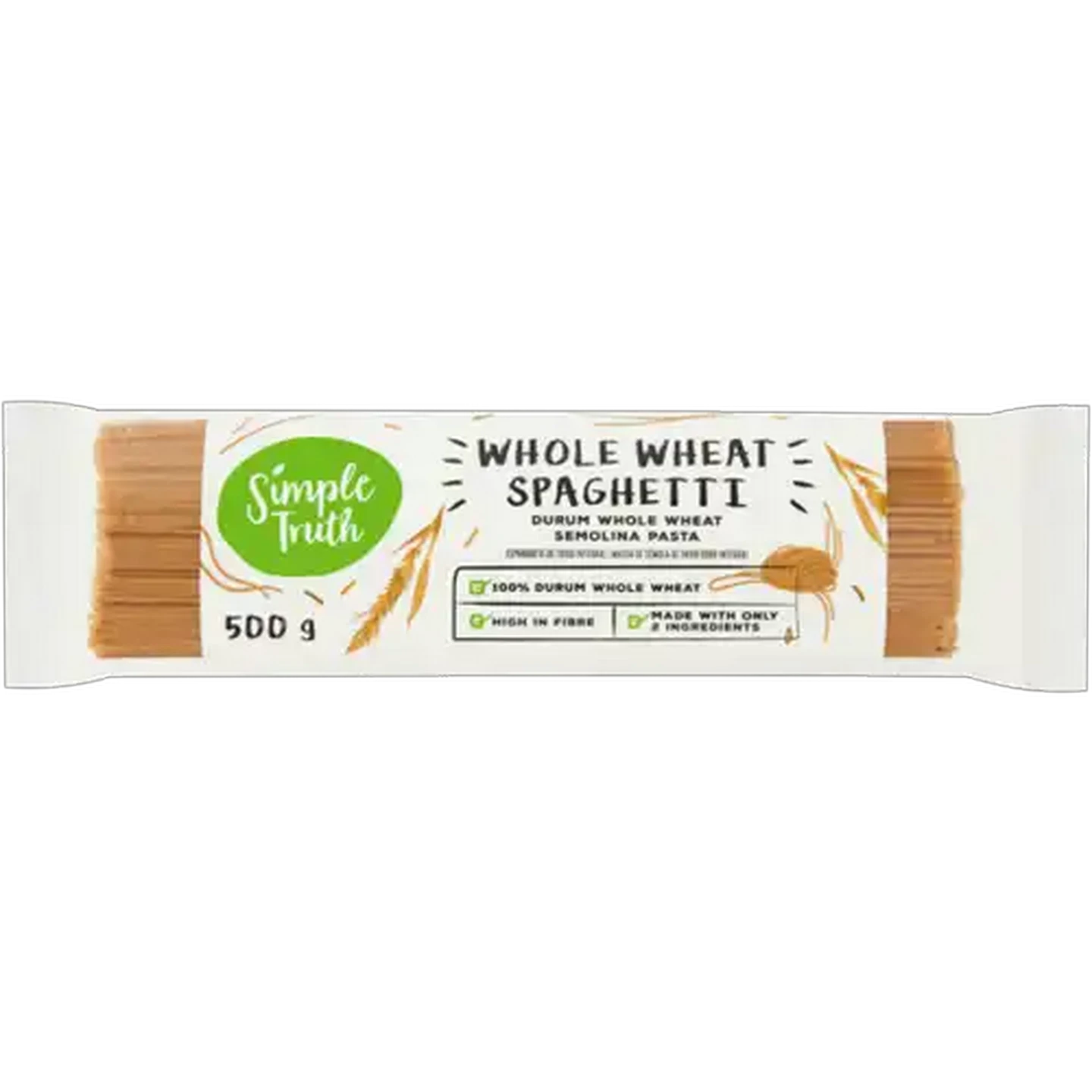 Image of Simple Truth Whole Wheat Spaghetti 500g