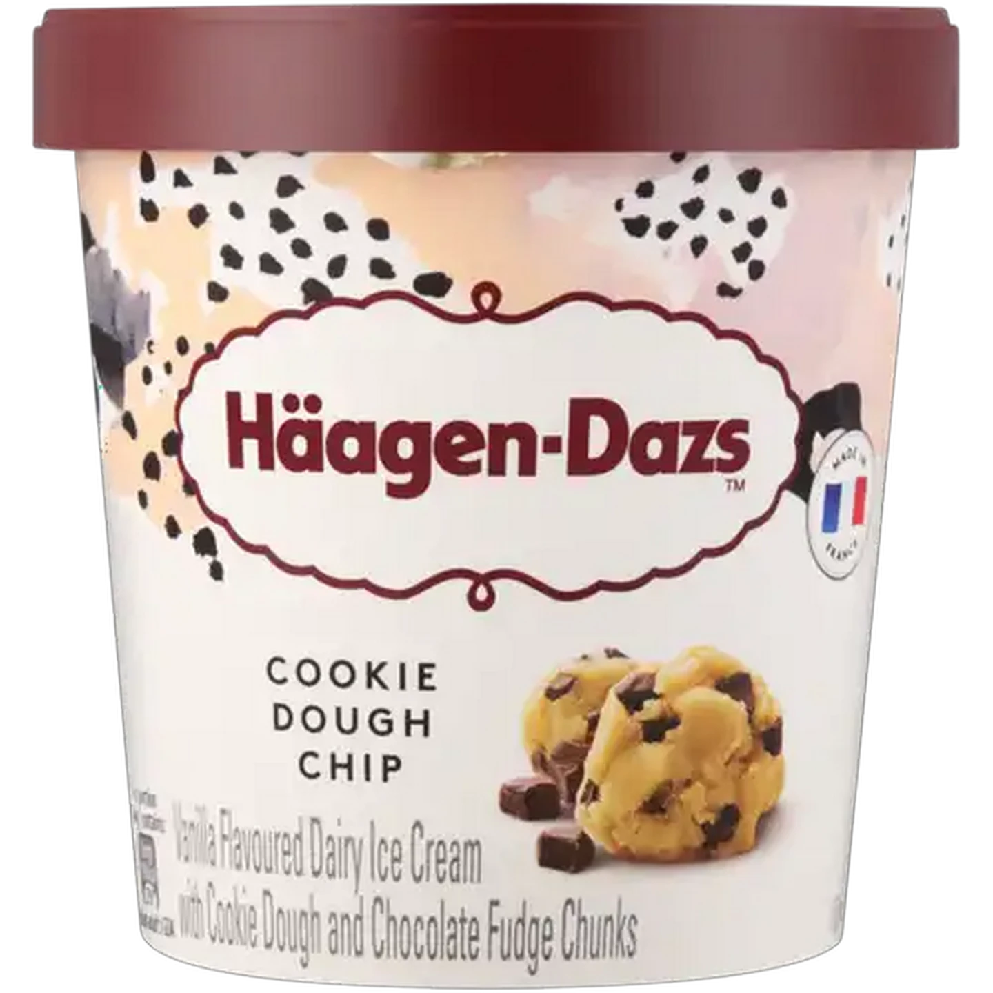 Image of Häagen-Dazs Cookie Dough Chip Flavoured Ice Cream Tub 460ml