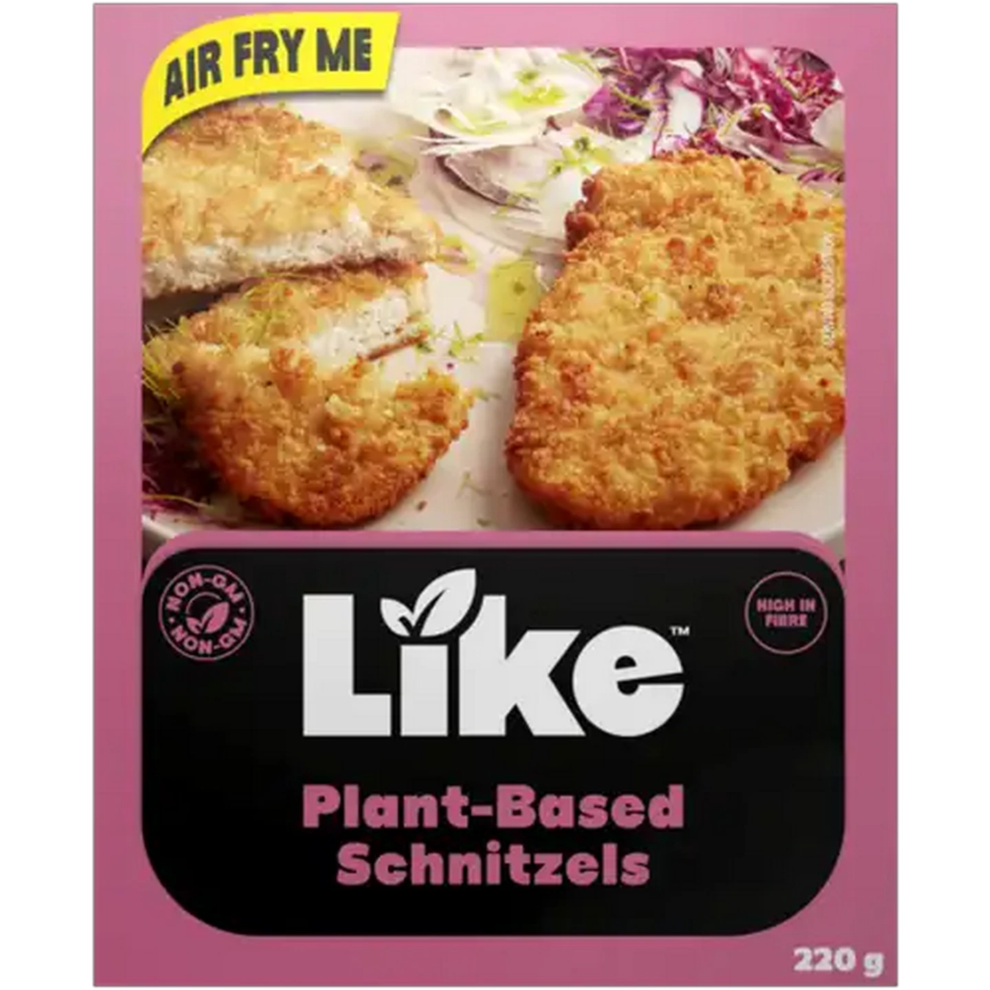 Image of LIKE Frozen Plant-Based Chick'n Schnitzel 220g