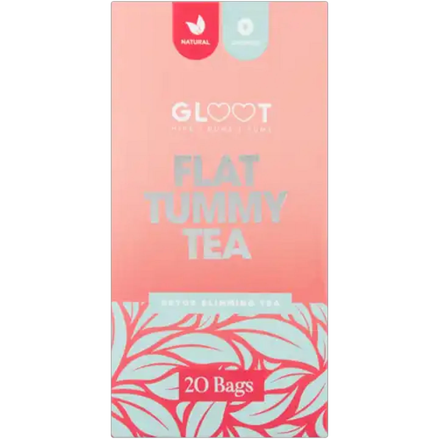 Image of Gloot Flat Tummy Tea 20 Pack