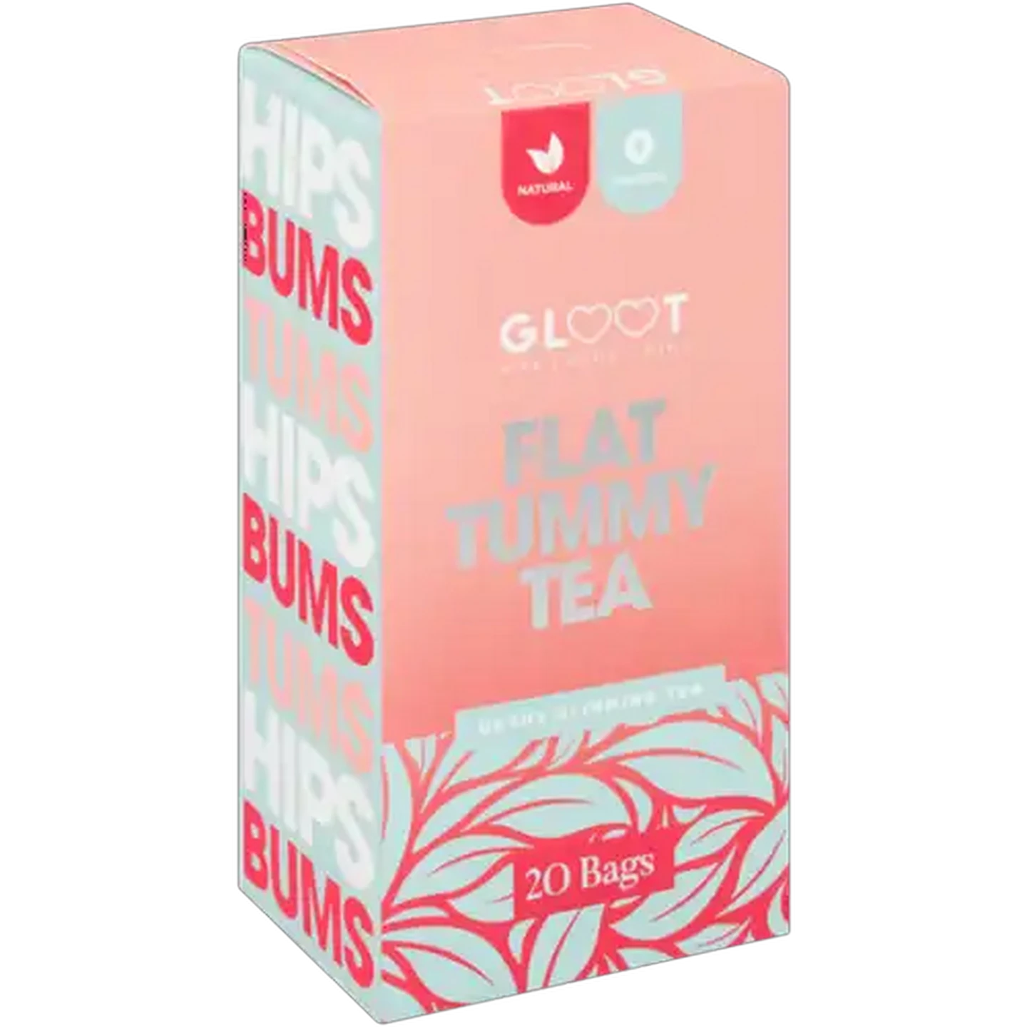 Image of Gloot Flat Tummy Tea 20 Pack