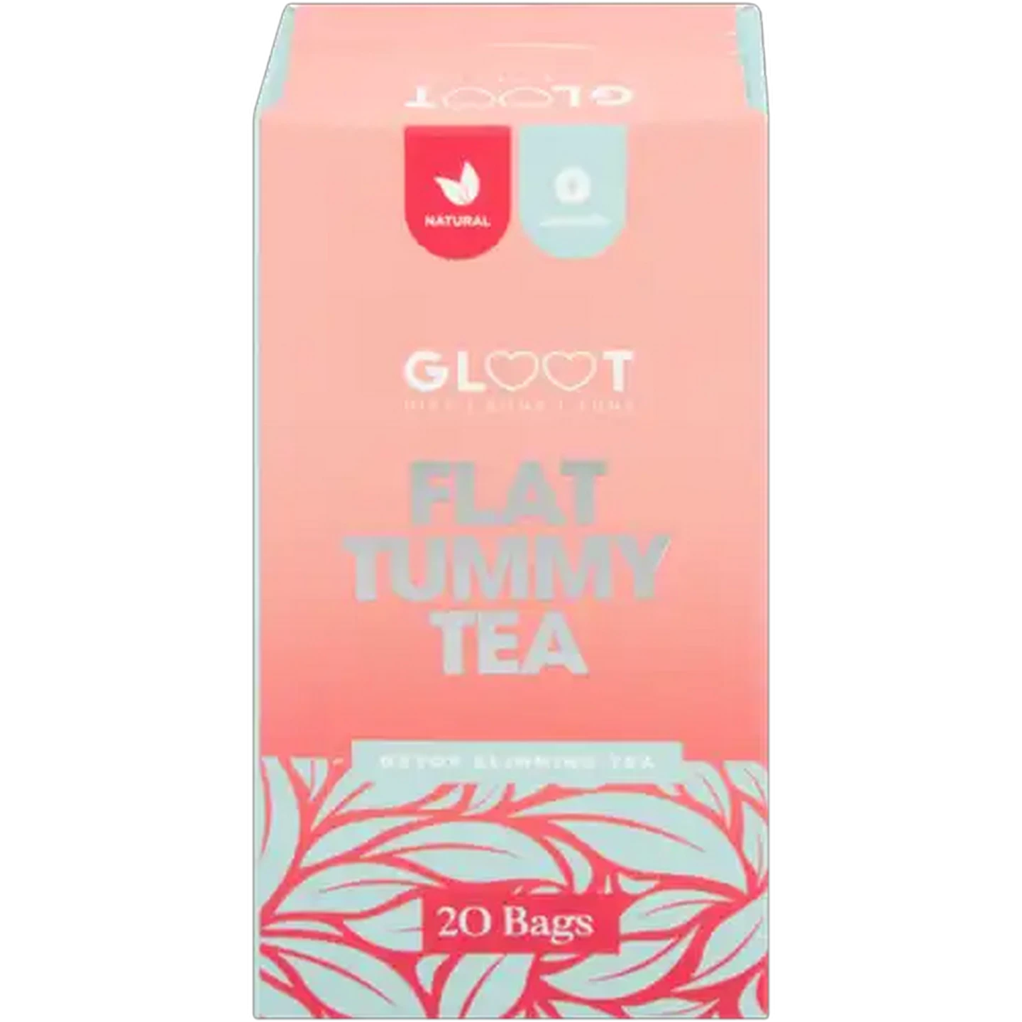 Image of Gloot Flat Tummy Tea 20 Pack