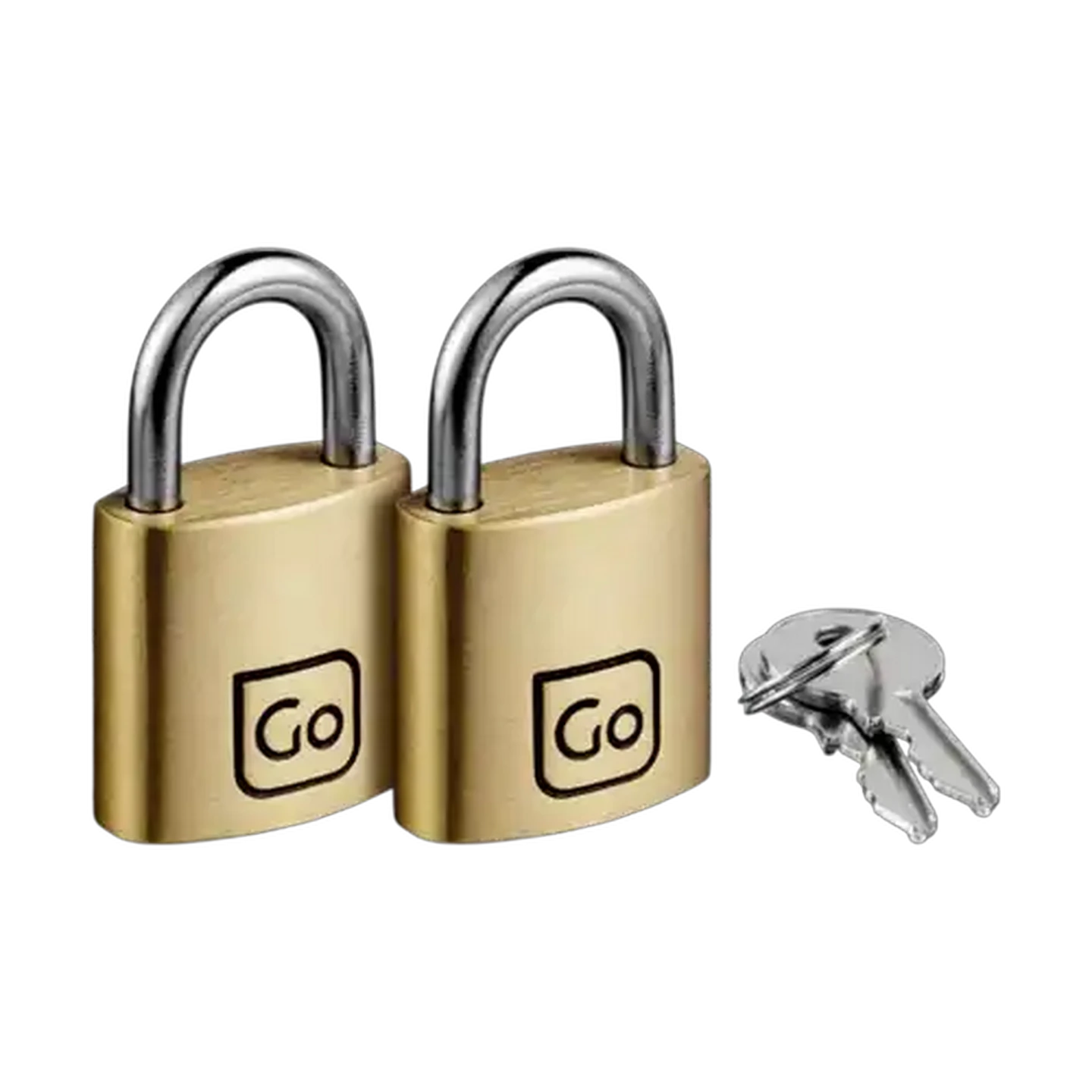 Checkers Sixty60 | Go Travel Classic Brass Key Twin Padlocks