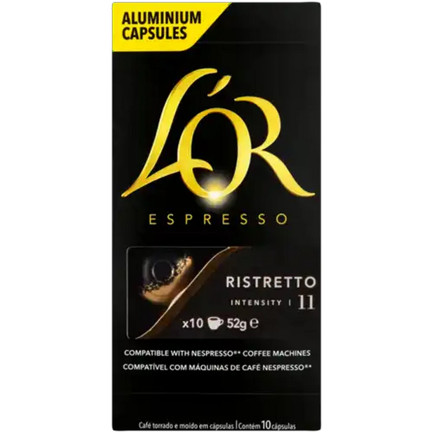 Image of L'OR Espresso Ristretto Coffee Capsules 10 Pack