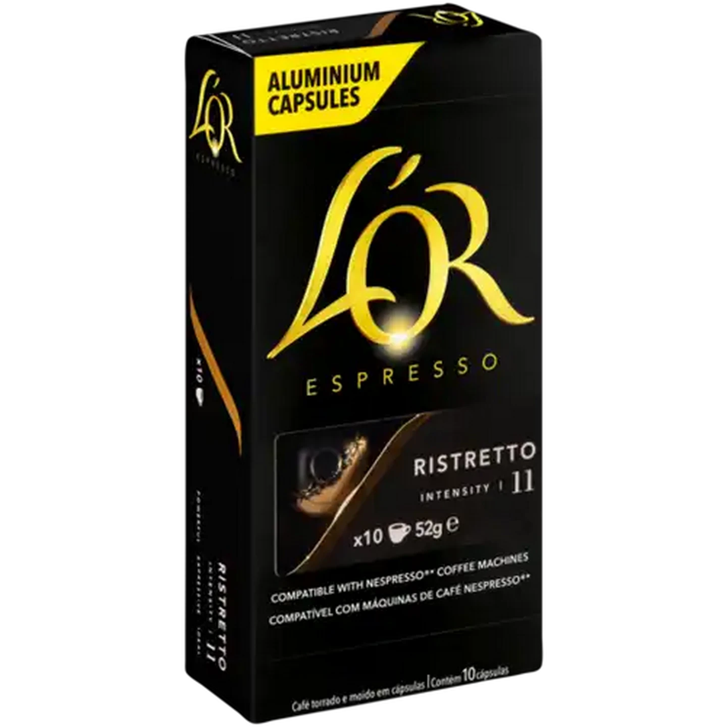 Image of L'OR Espresso Ristretto Coffee Capsules 10 Pack