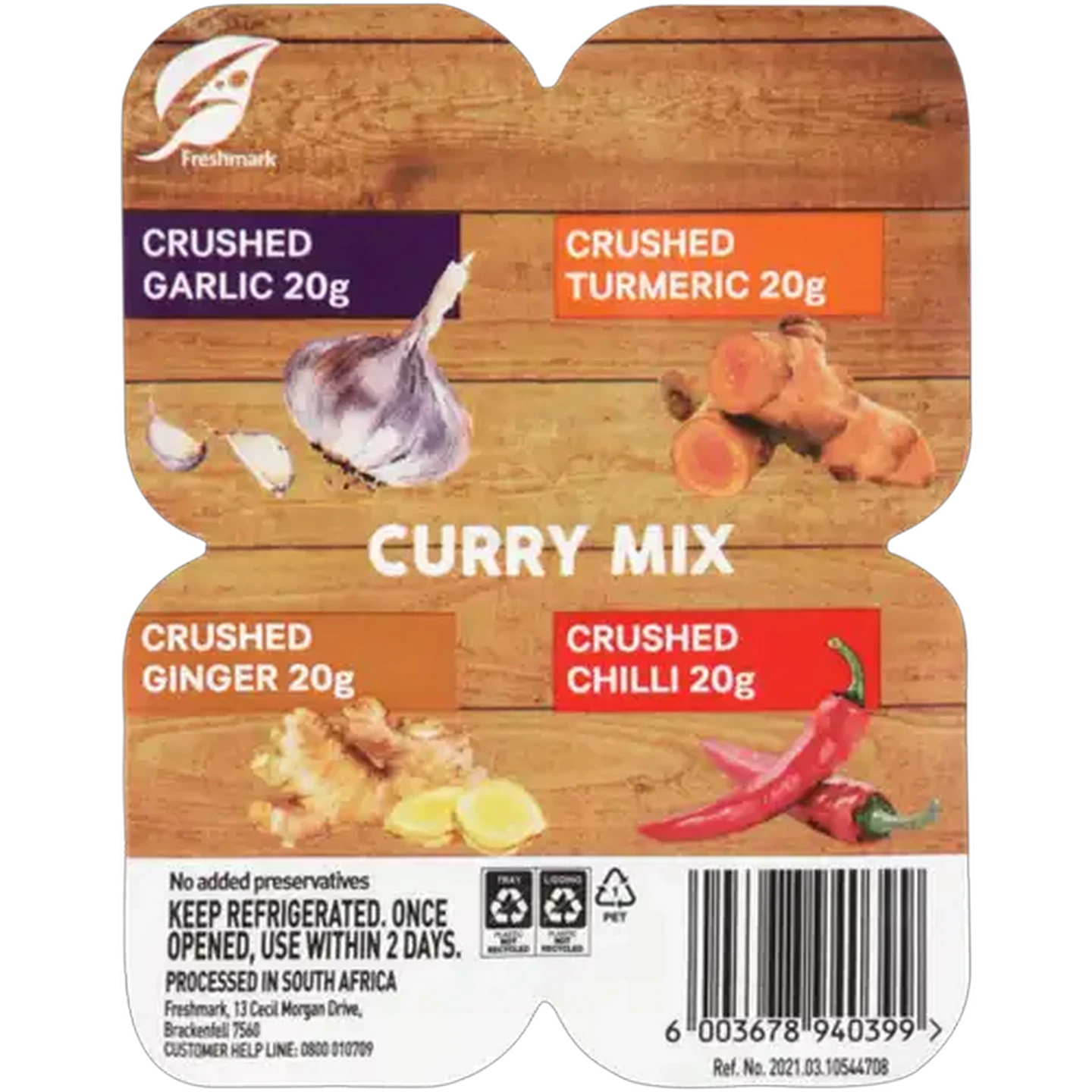 Image of Curry Mix 4 x 20g