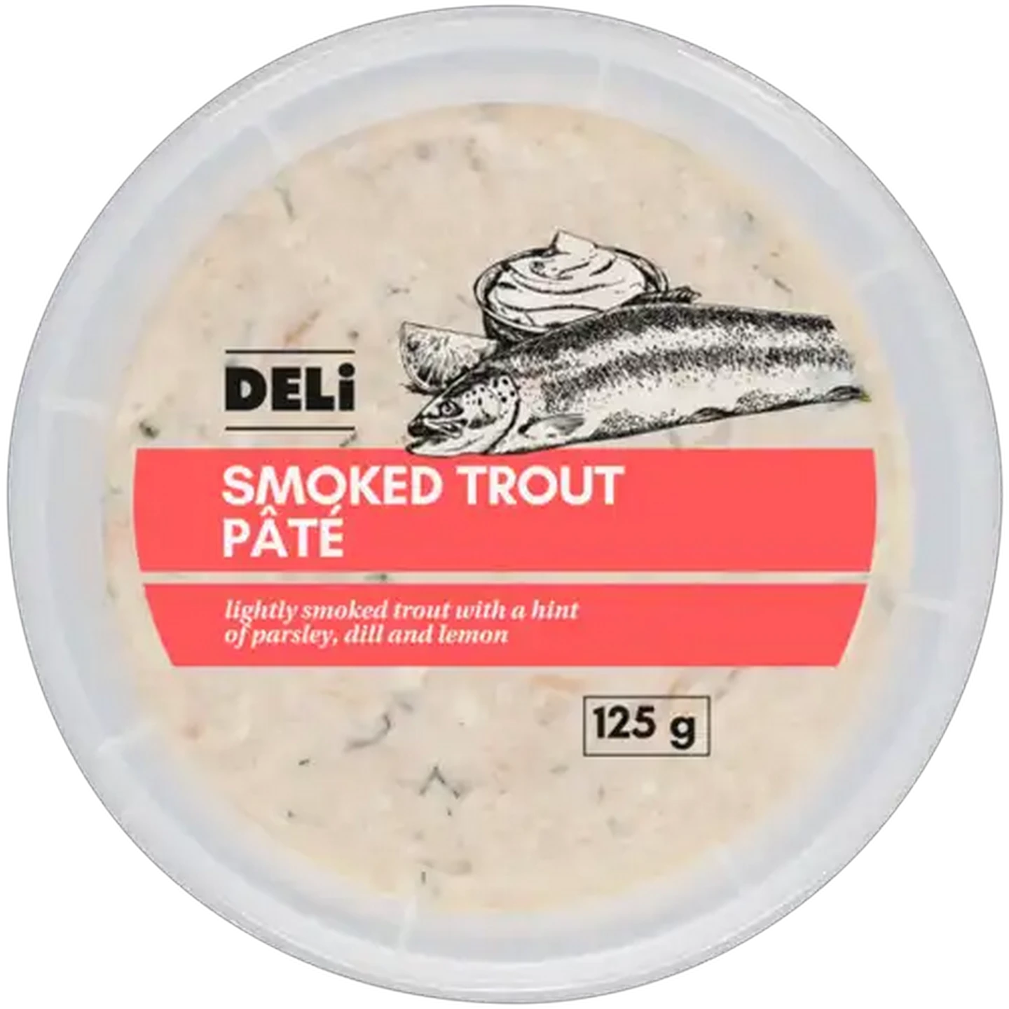 Image of Deli Smoked Trout Pâté 125g