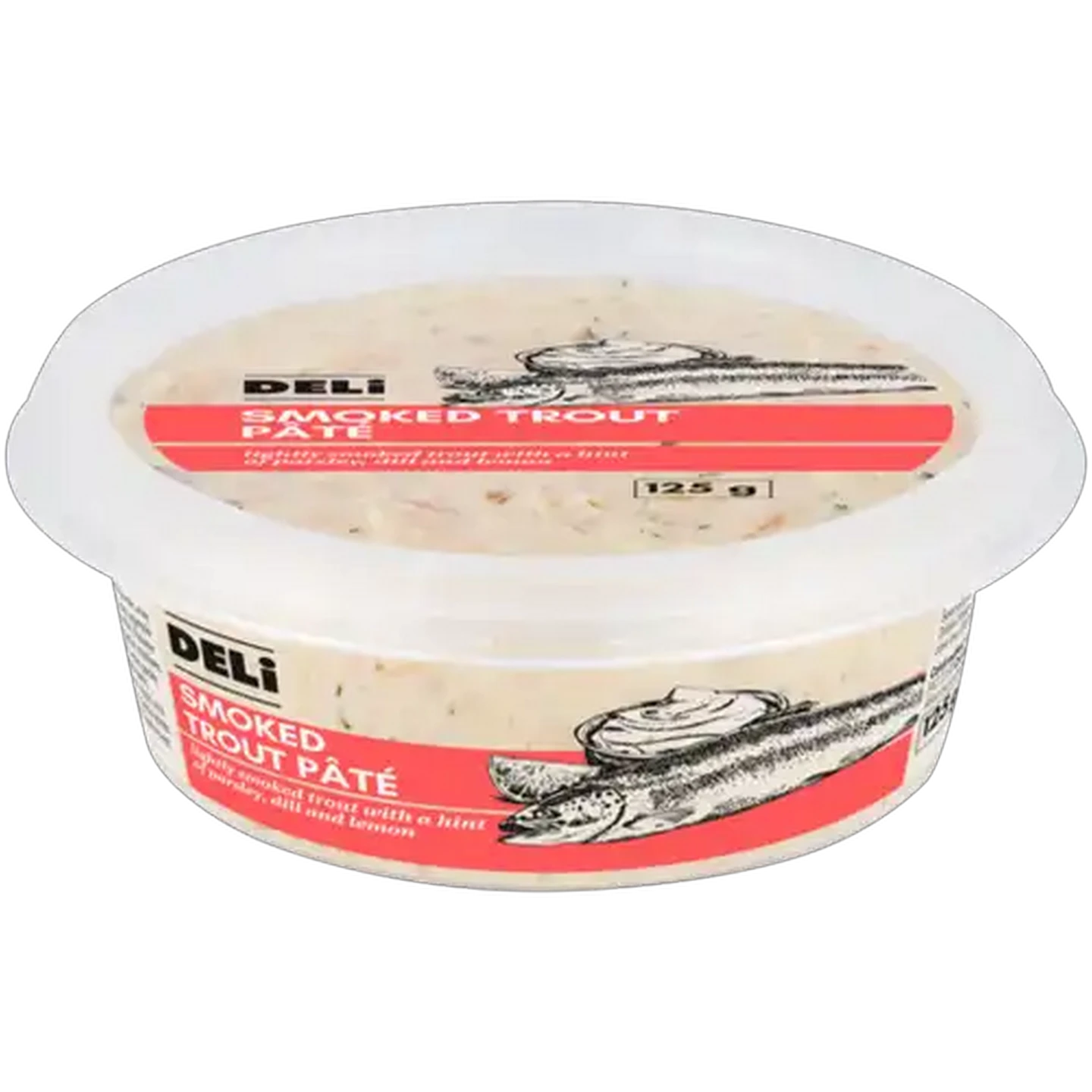 Image of Deli Smoked Trout Pâté 125g