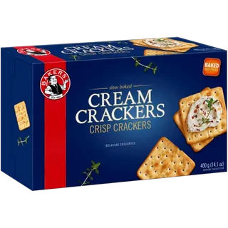 Bakers Cream Crackers Value Pack 2 x 200g