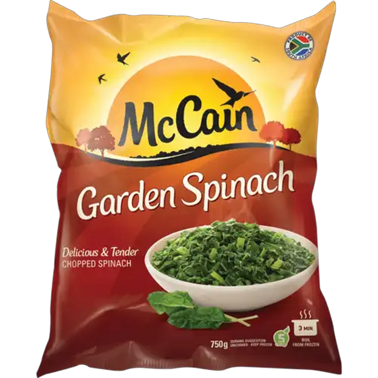 Image of McCain Frozen Garden Spinach 750g
