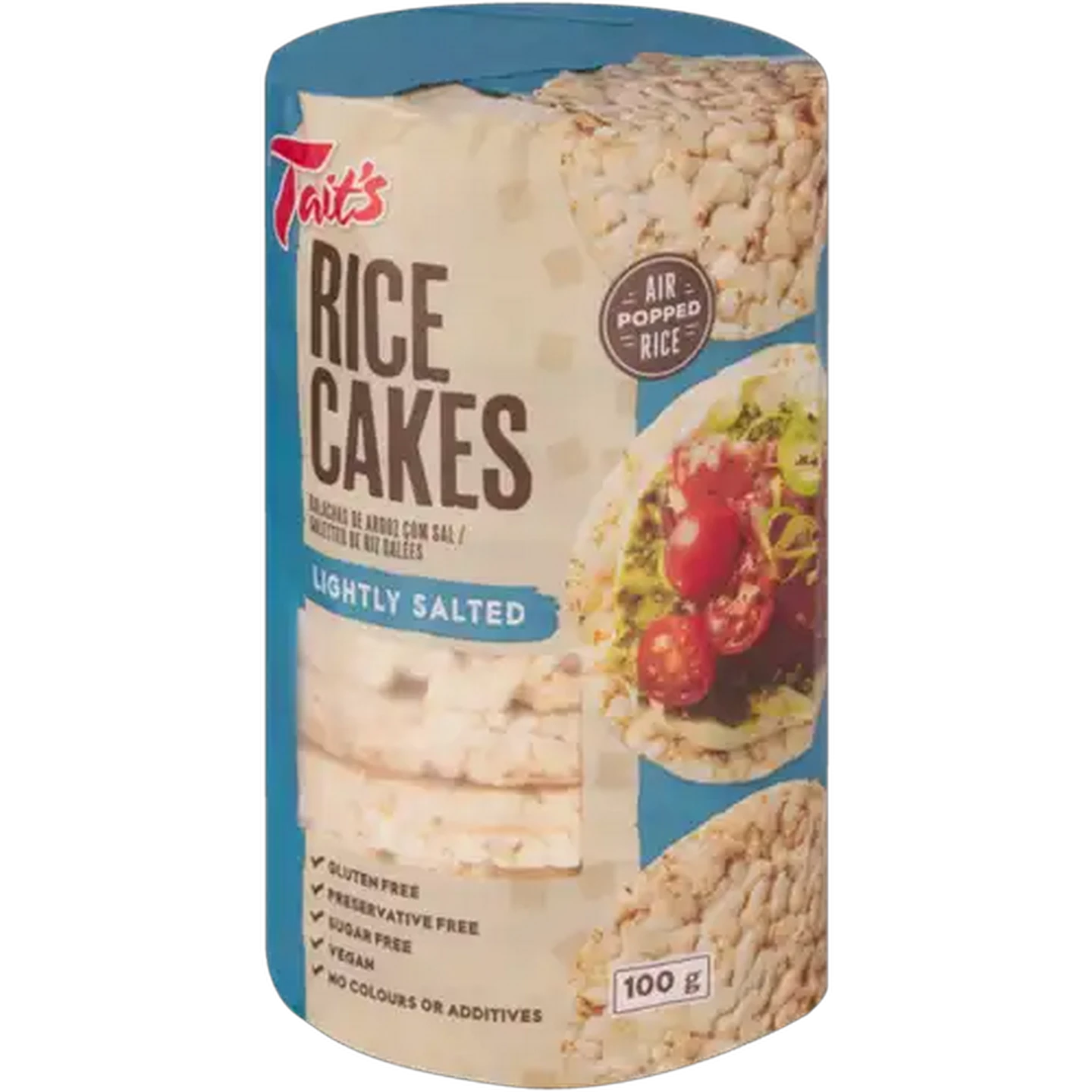 Image of Tait's Lightly Salted Rice Cakes 100g