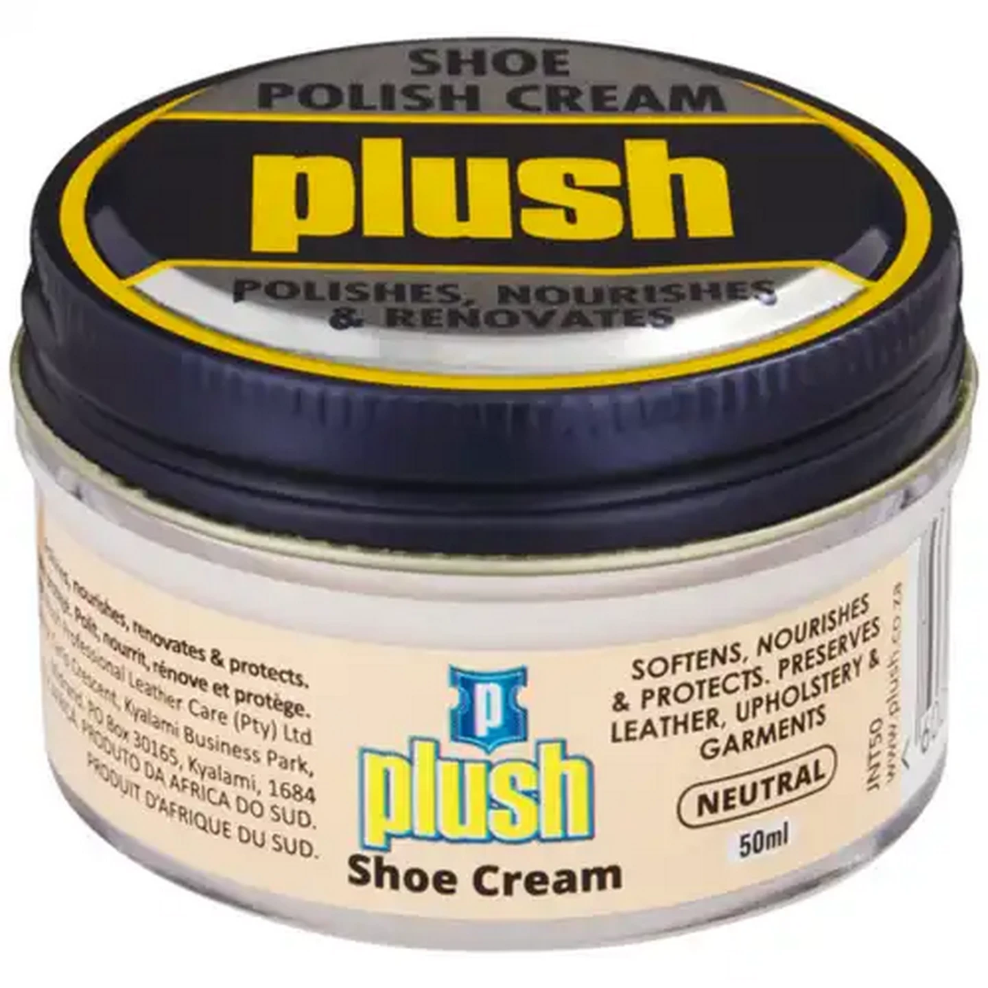 Image of Plush Neutral Shoe Polish Cream 50ml