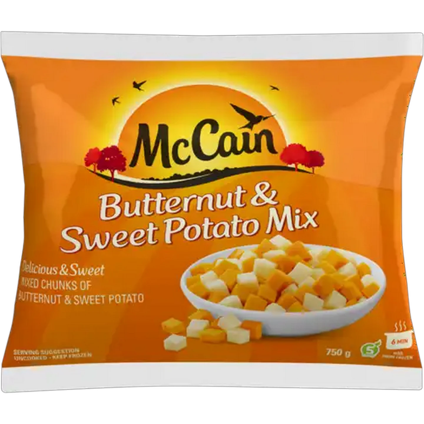 Image of McCain Frozen Butternut & Sweet Potato Mix 750g