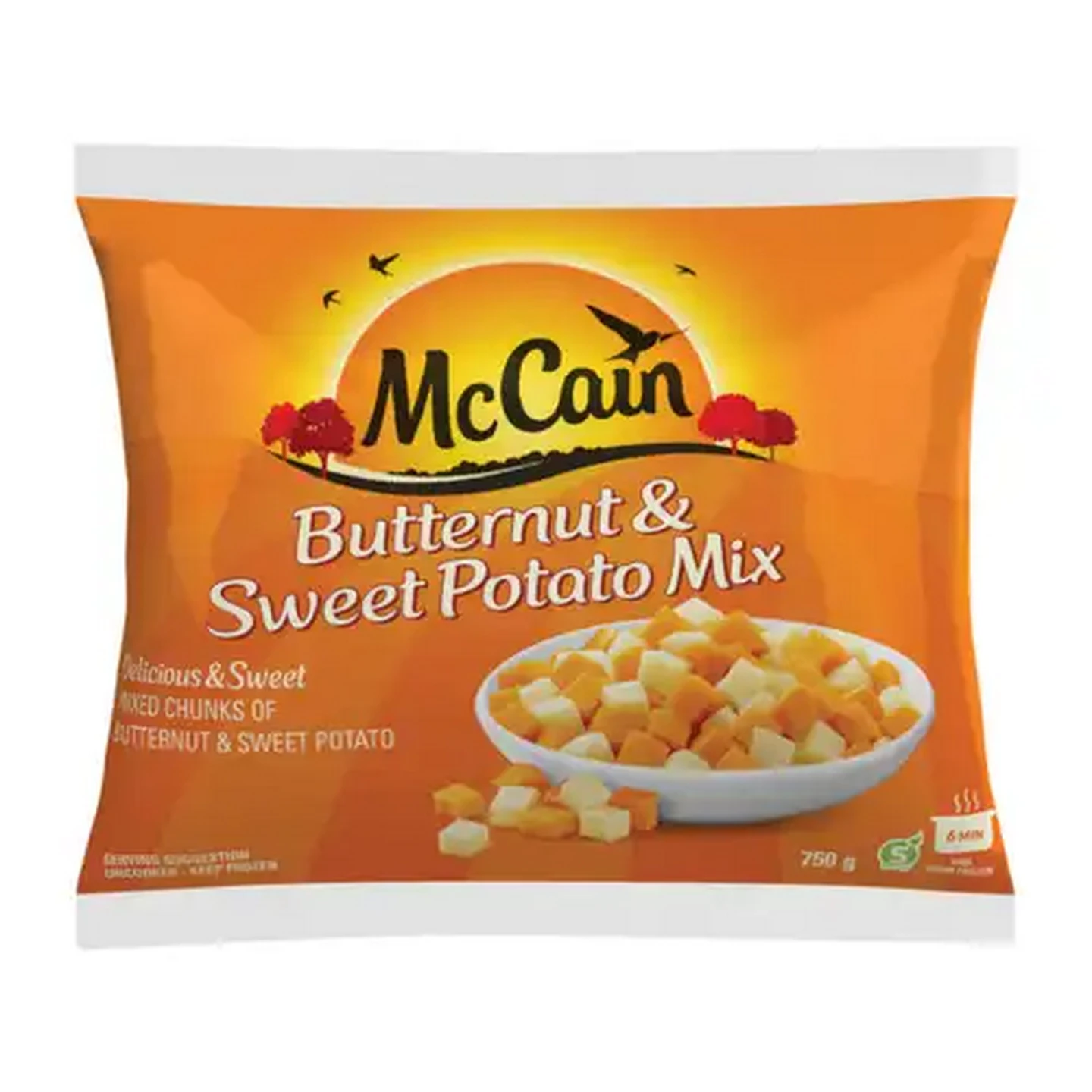 Image of McCain Frozen Butternut & Sweet Potato Mix 750g