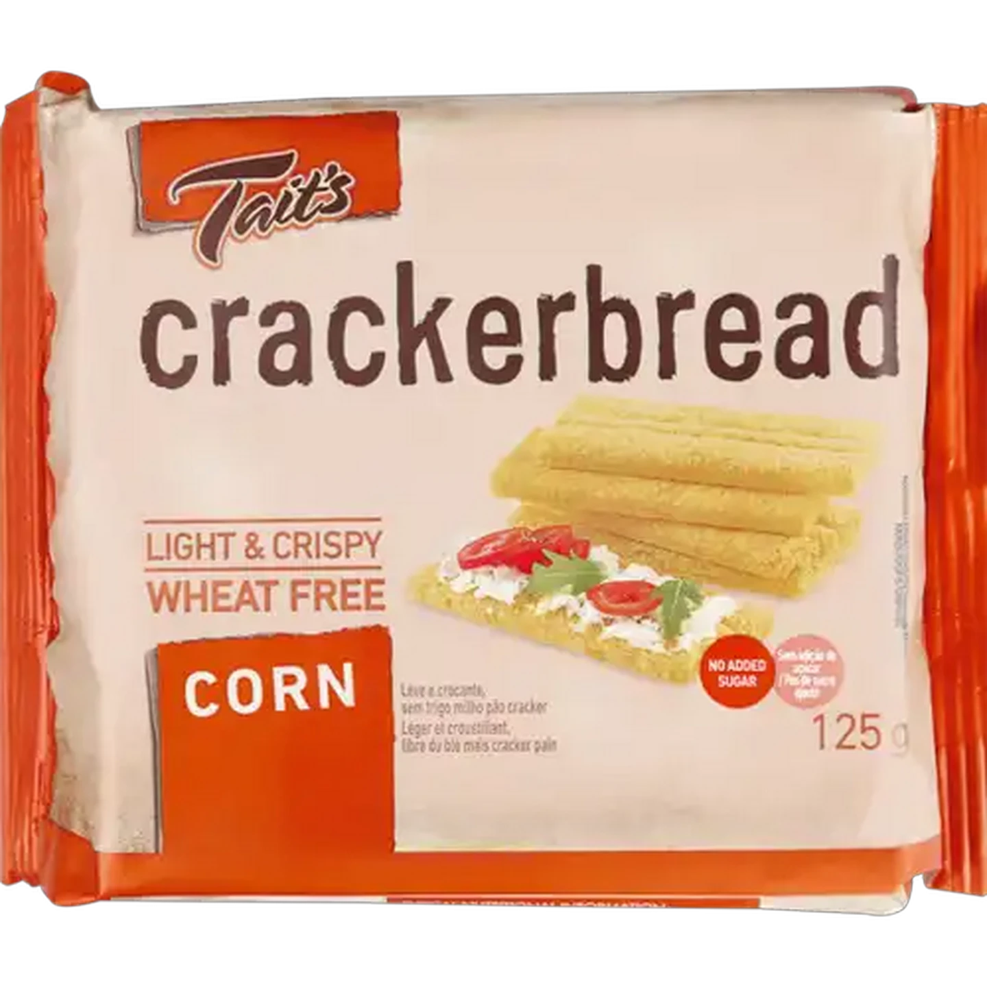 Image of Tait's Corn Crackerbread 125g