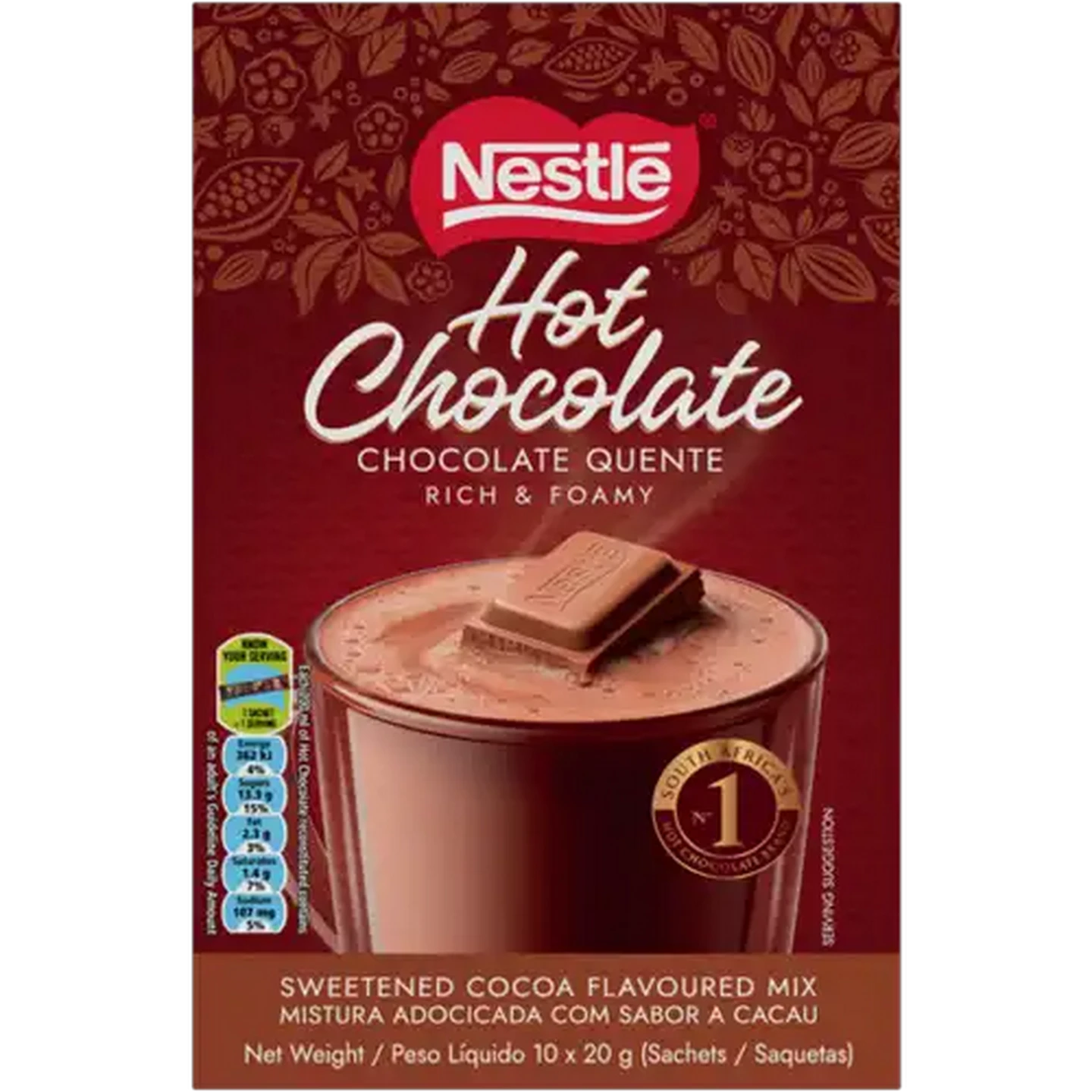 Image of Nestlé Hot Chocolate 10 x 20g