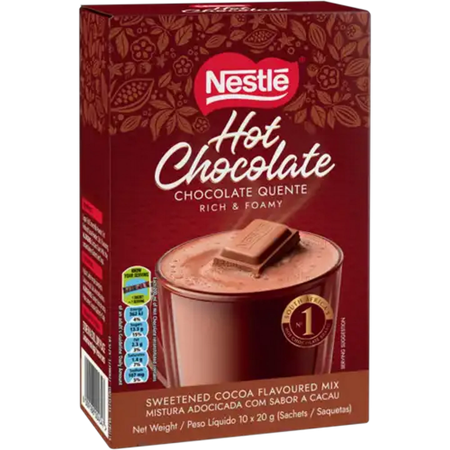 Image of Nestlé Hot Chocolate 10 x 20g